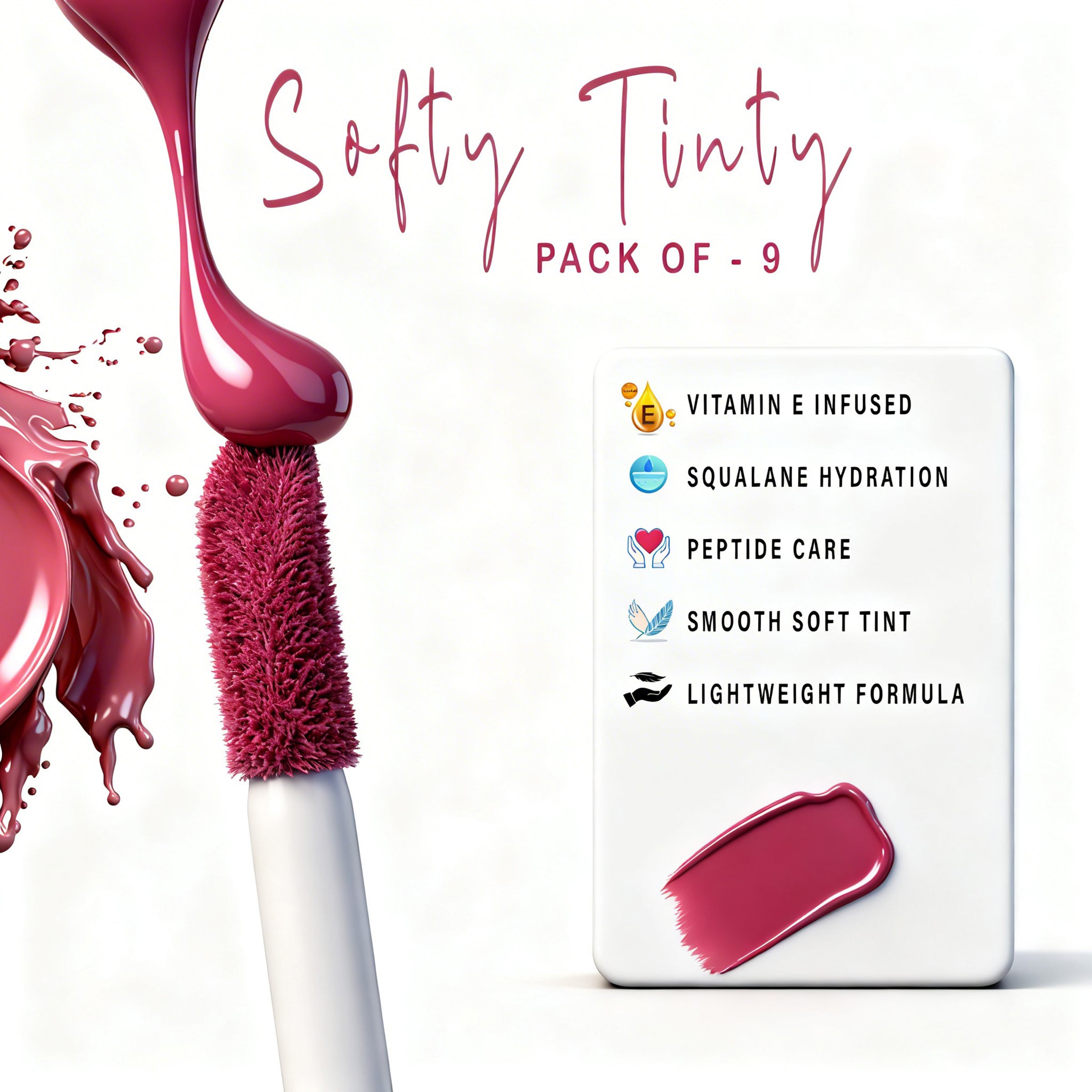 Softy Tinty Lipstick-Pack Of 9