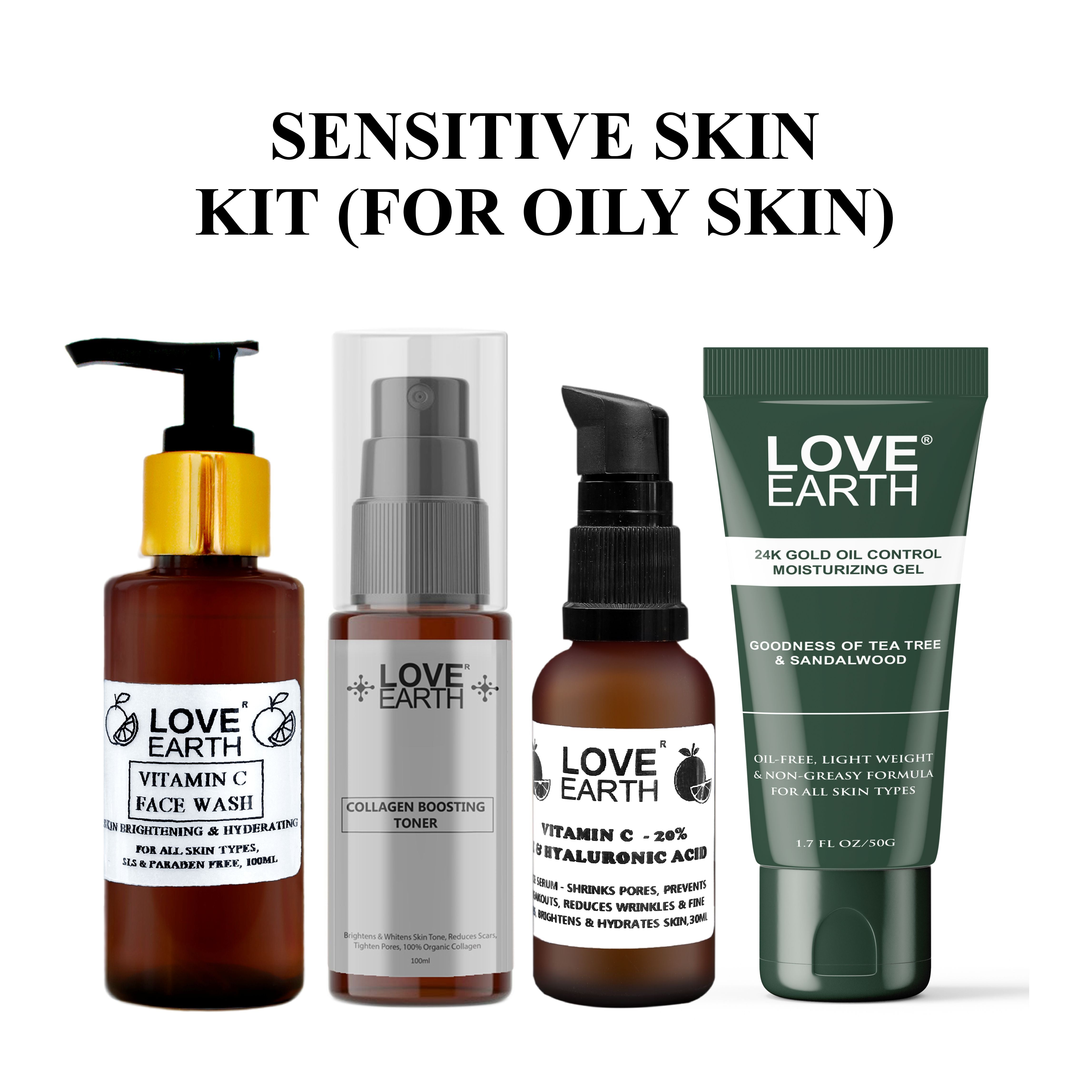Sensitive SKIN (OILY) KIT