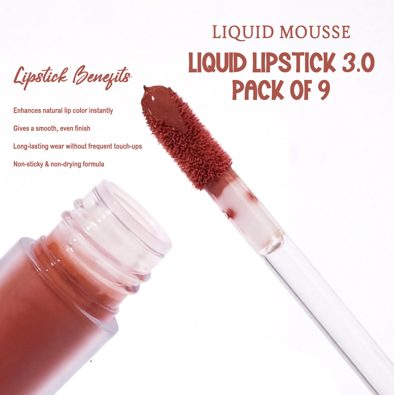 Liquid Lipstick Pack Of 9 3.0 - Minis