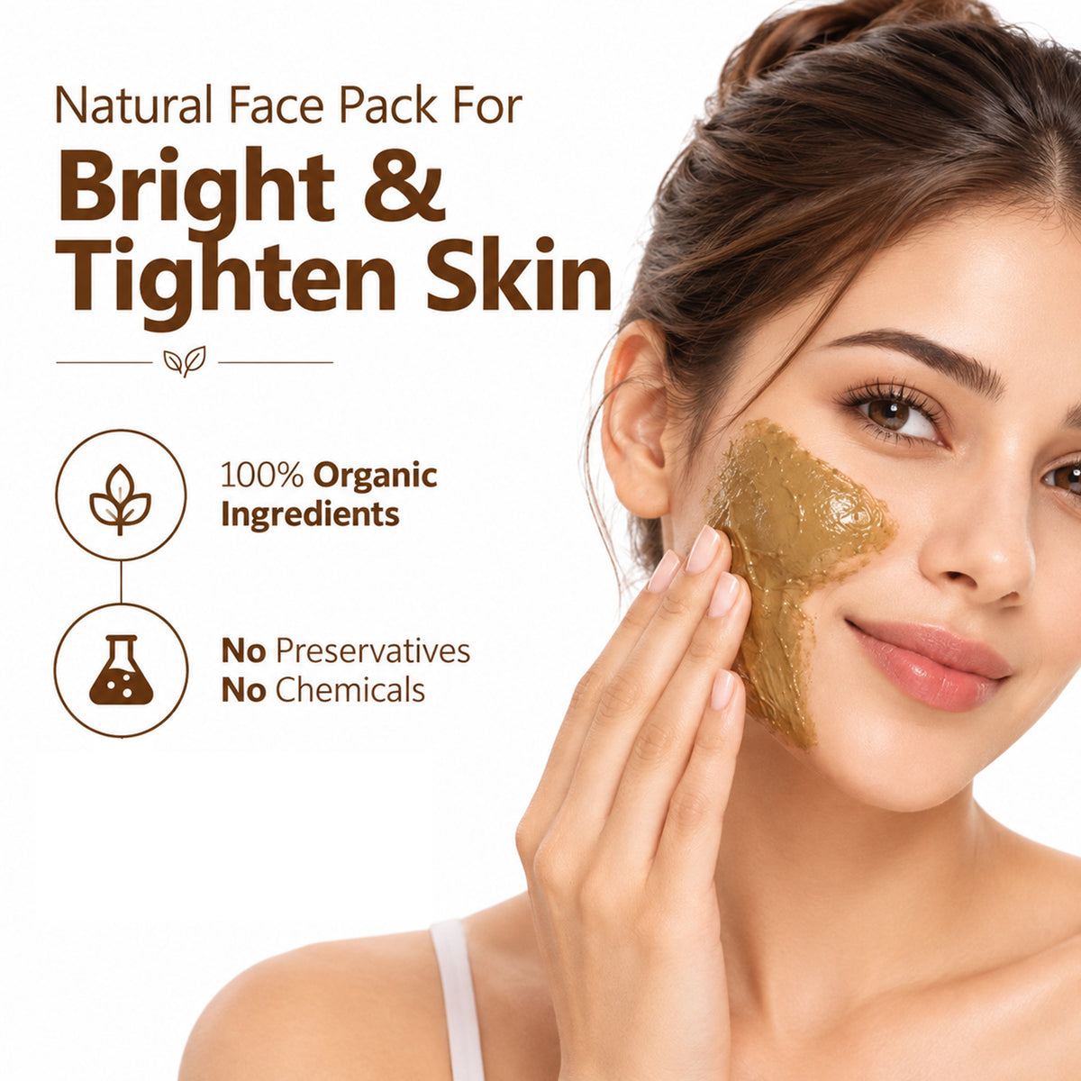 Haldi Chandan Rose Face Pack