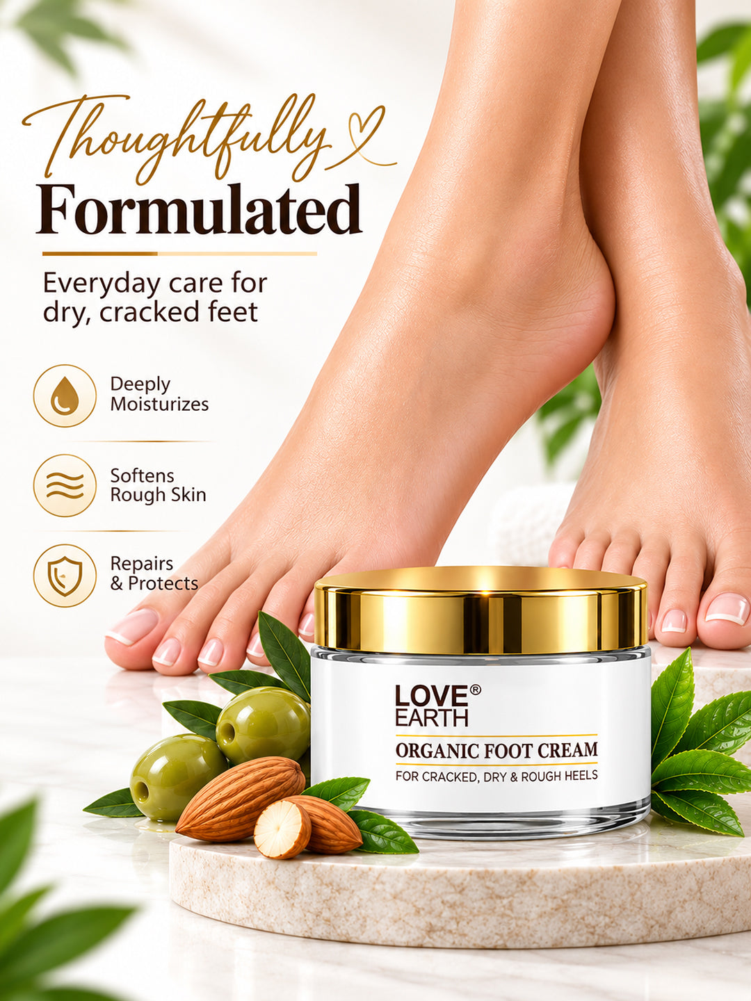 Organic Foot Cream