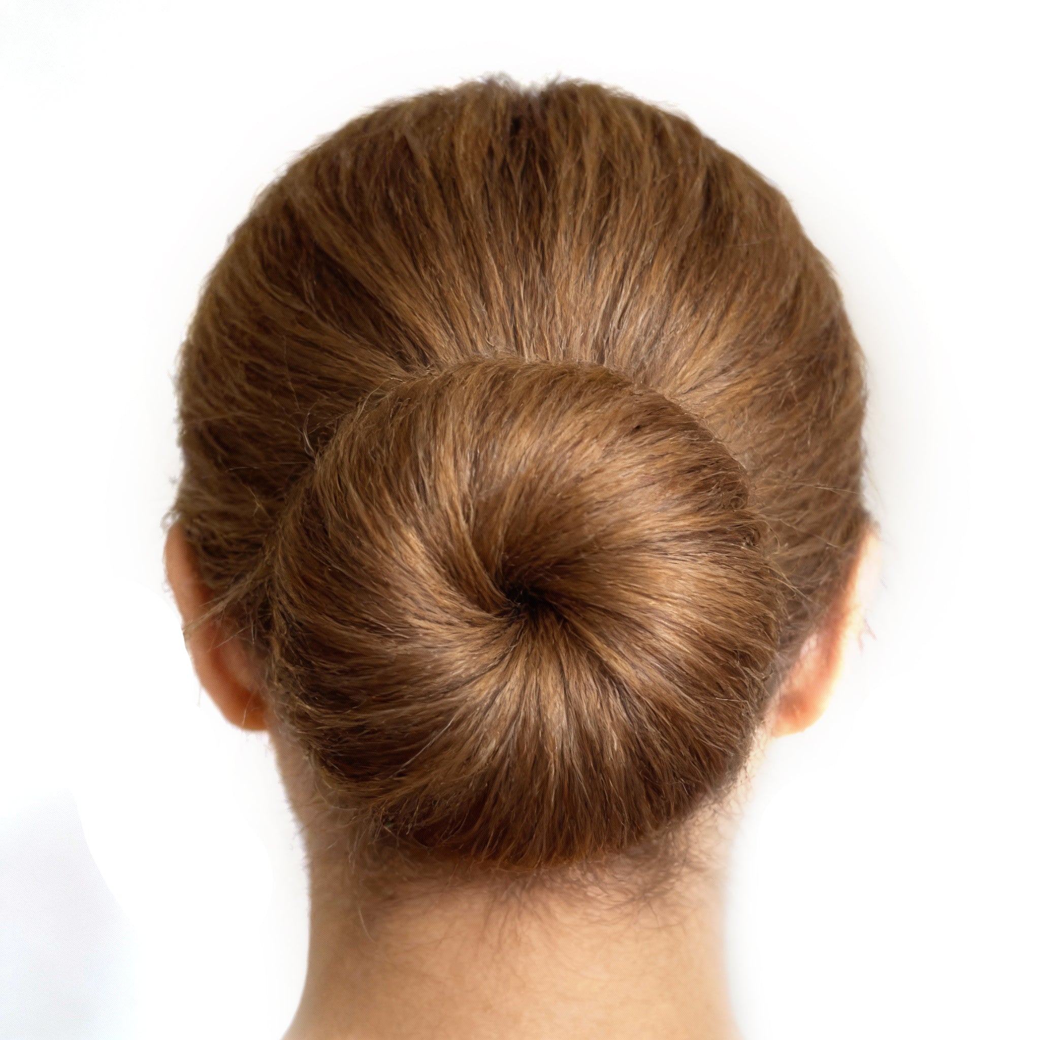 Clip-on Hair Bun Golden Brown