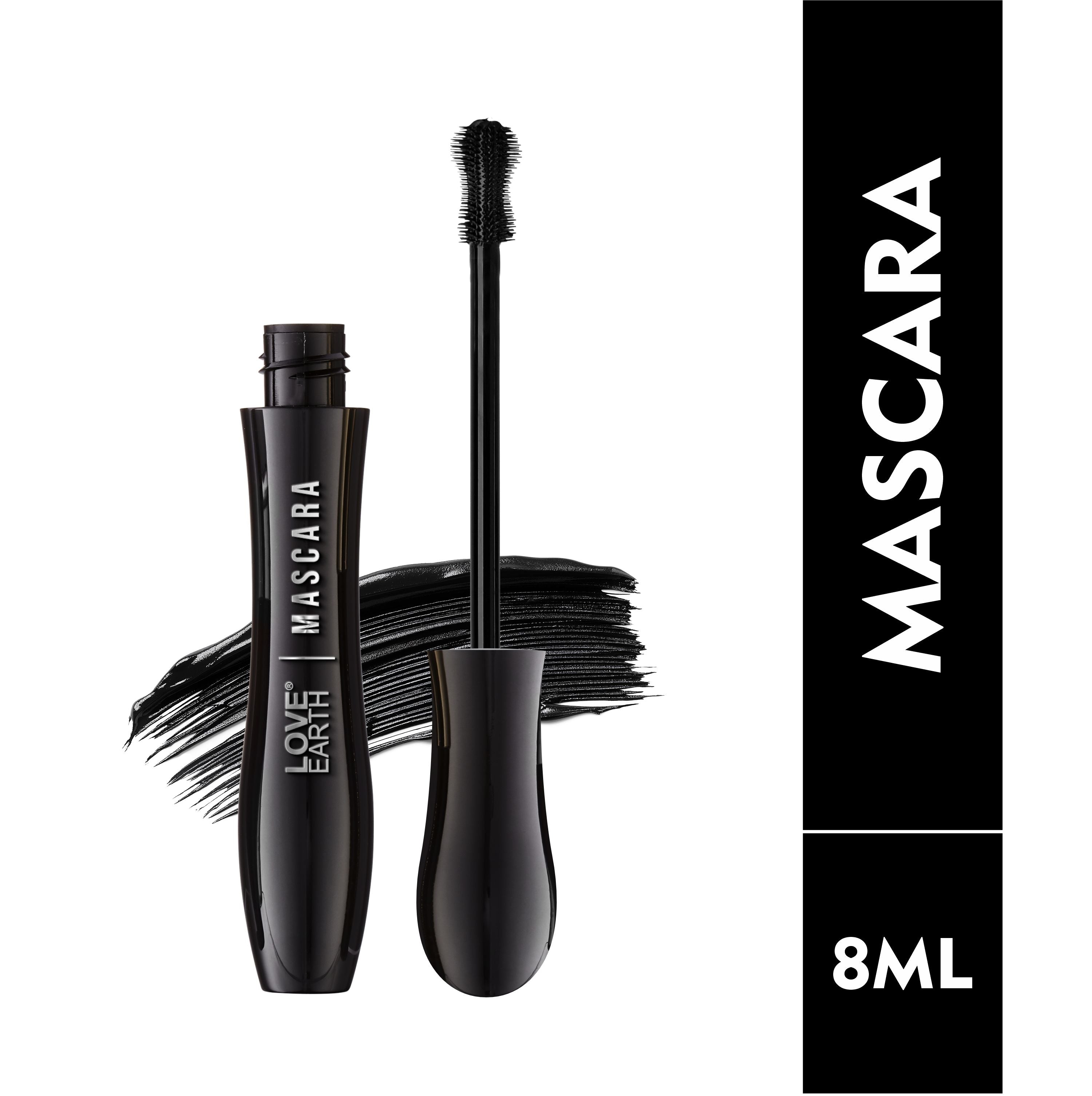 MascaraβVolumizing & Lengthening|Smudge-Proof, Long-Lasting & Intense Black-8ml