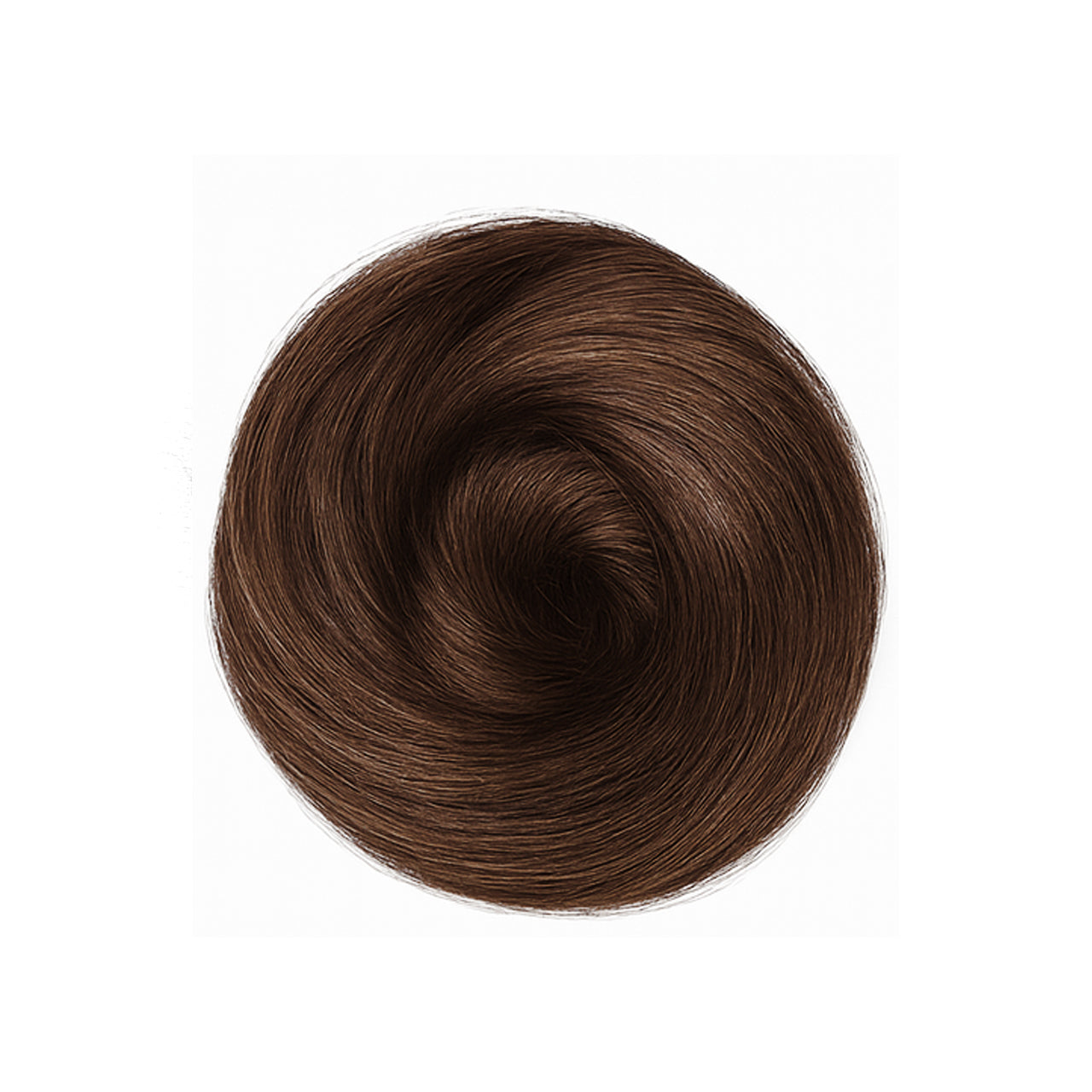 Clip-on Hair Bun Light Brown