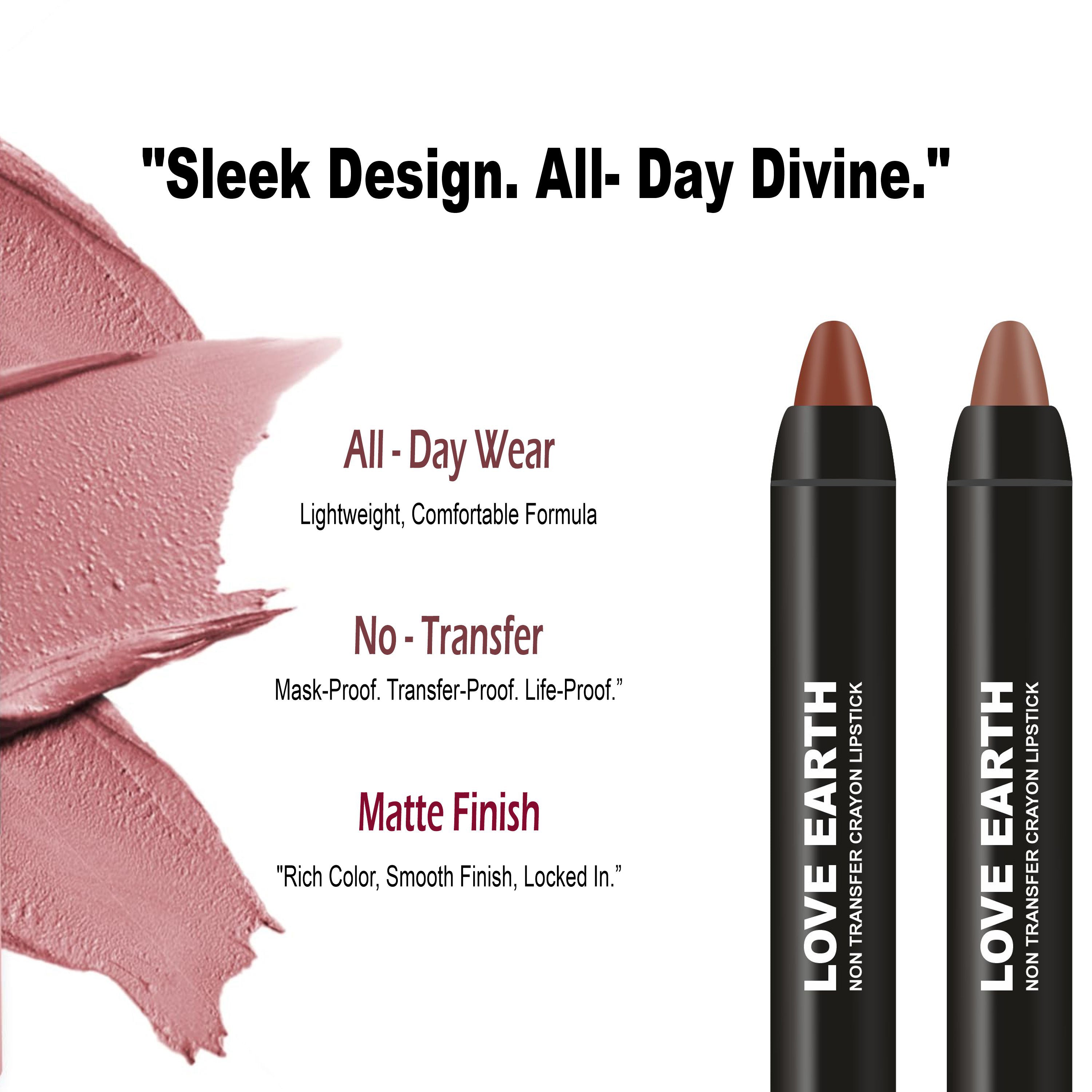 Lip Crayon Pack Of 2 Browns