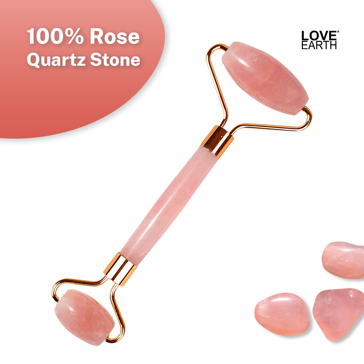 Rose Quartz Face Roller