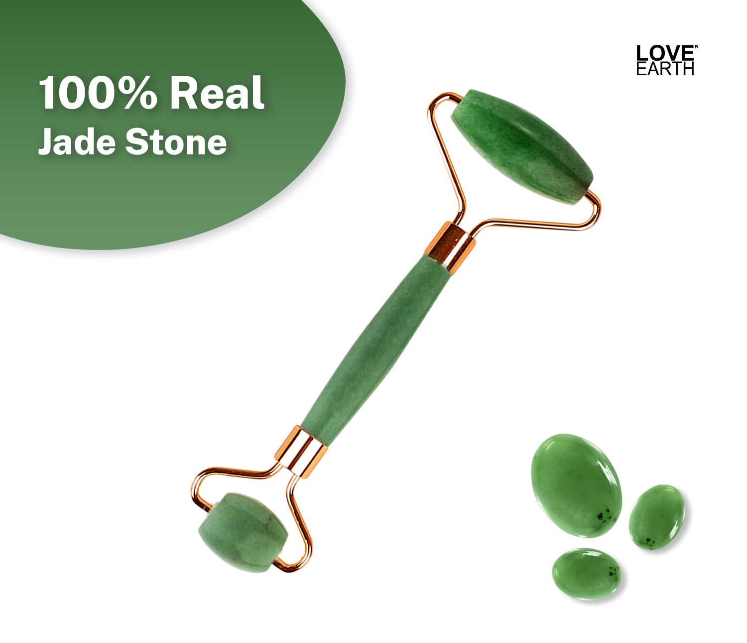 Love Earths Jade Face Roller