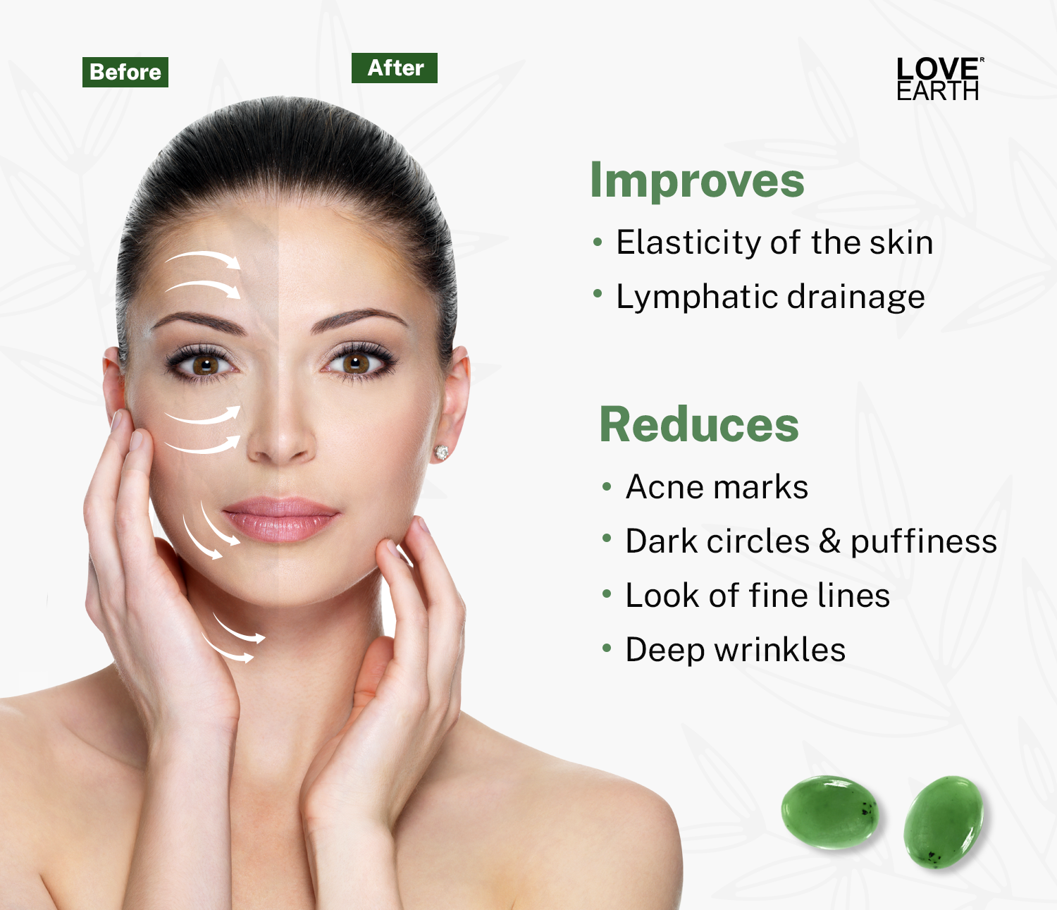 Love Earths Jade Face Roller