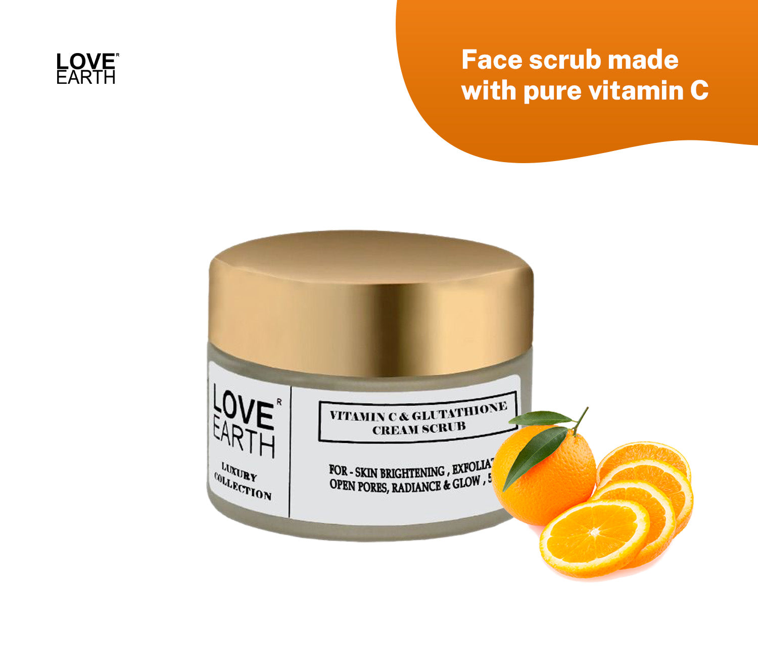 Vitamin C & Glutathione Cream Scrub