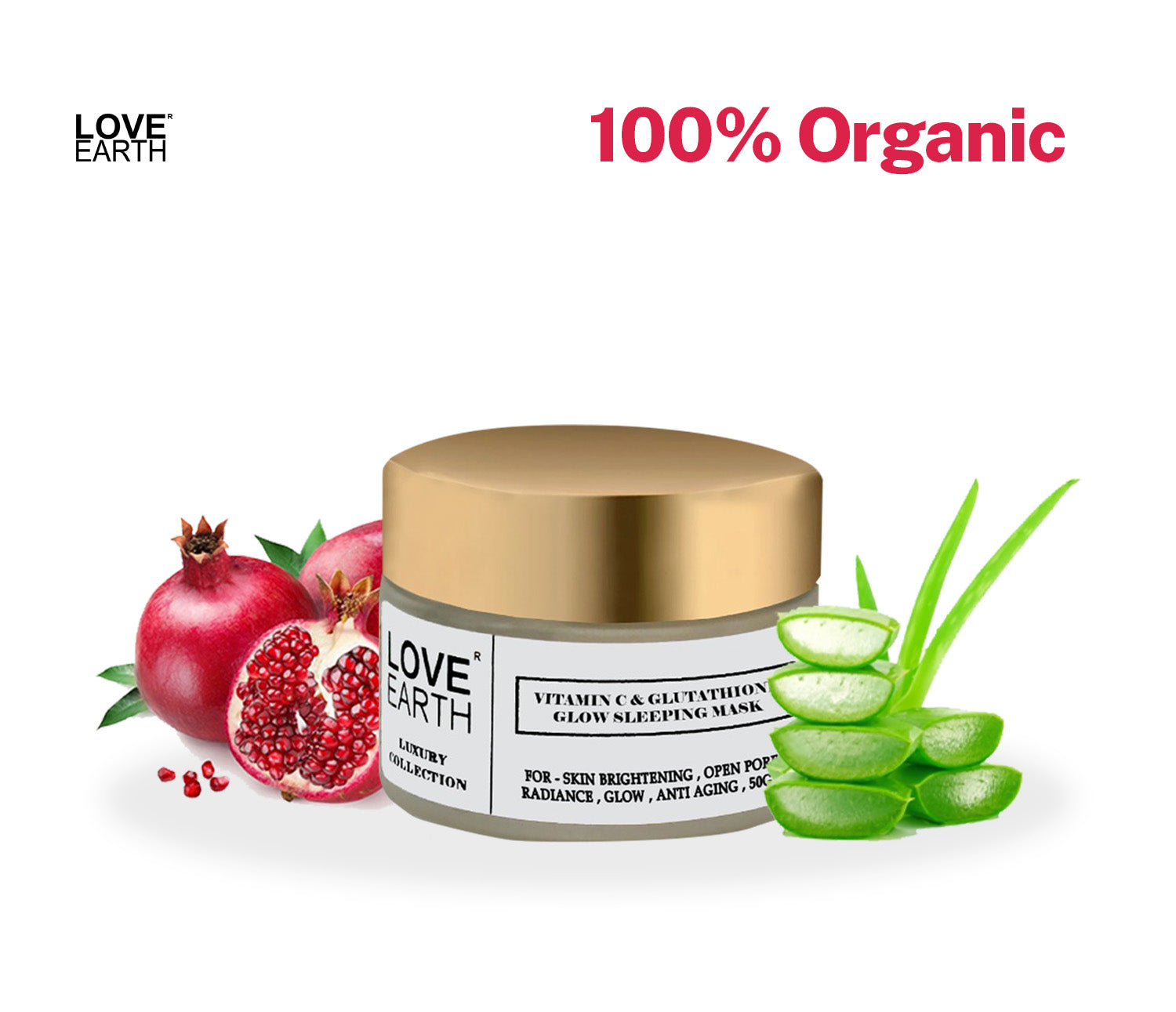 Vitamin C & Glutathione Glow Sleeping Mask