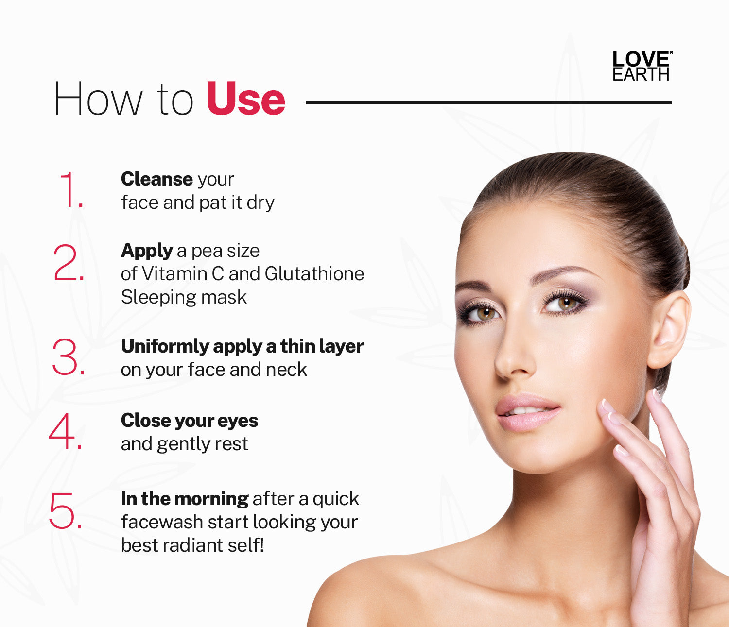 Vitamin C & Glutathione Glow Sleeping Mask