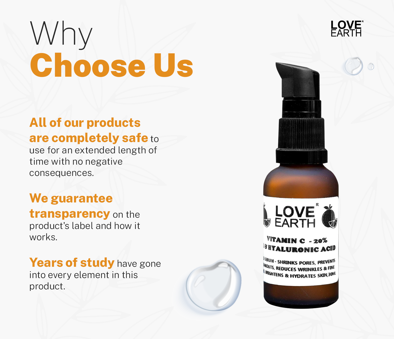 Vitamin C 20 % And E Hyaluronic Acid – Face Serum