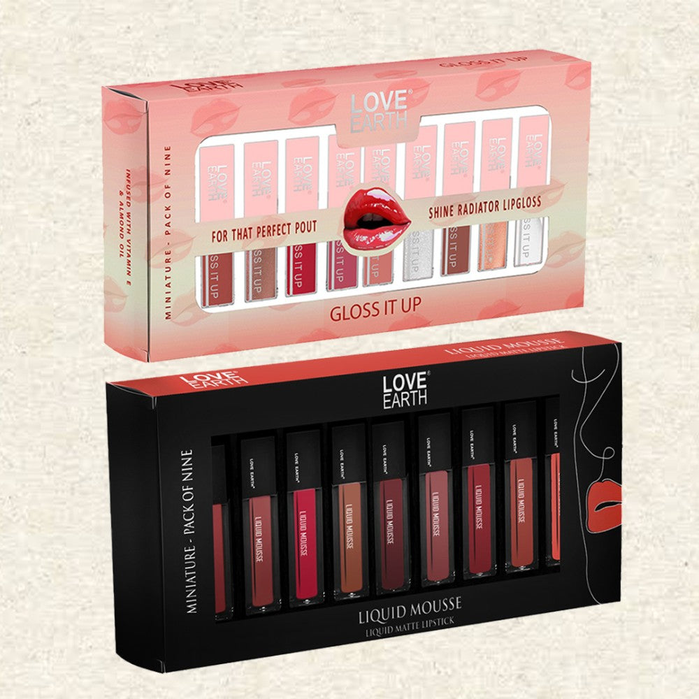 Liquid Lipstick & Lip Gloss Combo