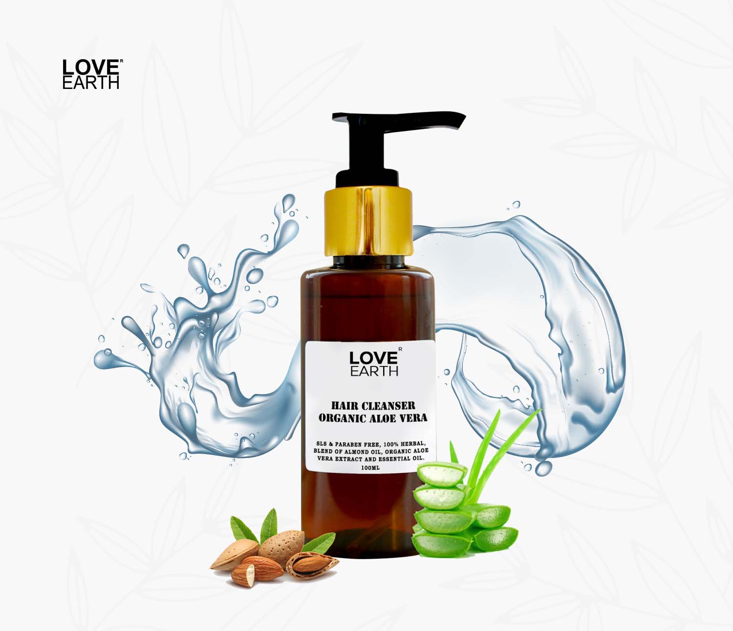 Hair Cleanser Organic Aloe Vera
