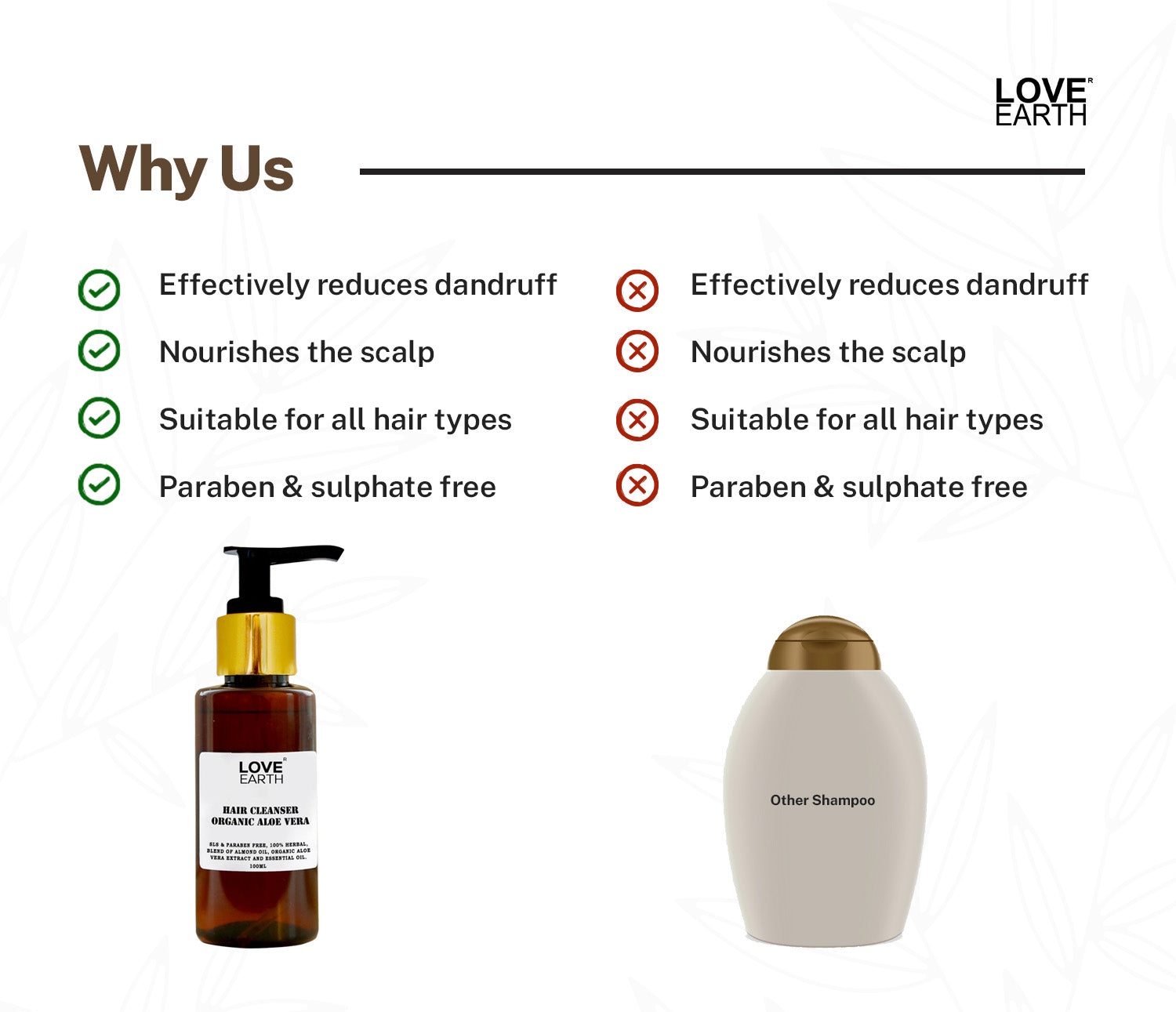 Hair Cleanser Organic Aloe Vera
