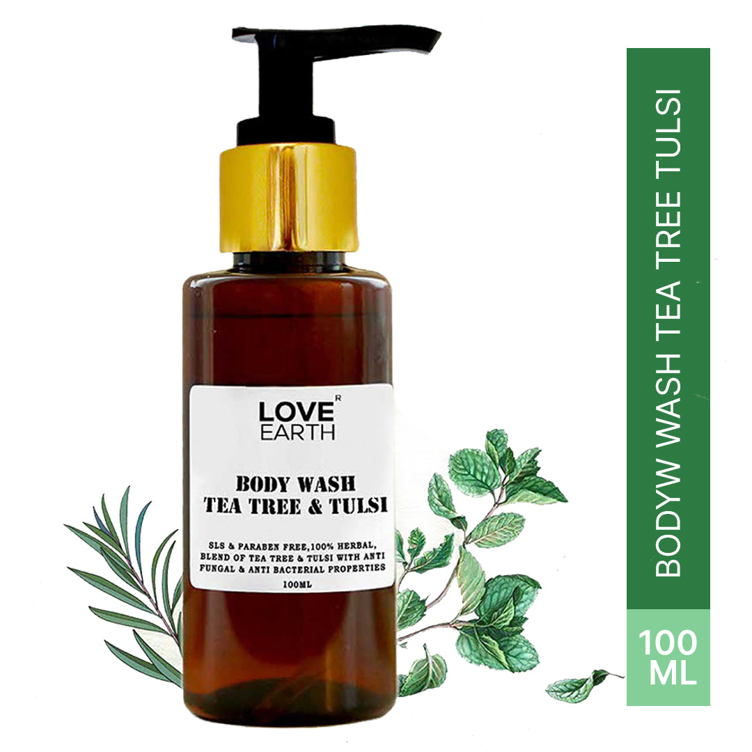 Body Wash With Tea Tree & Tulsi