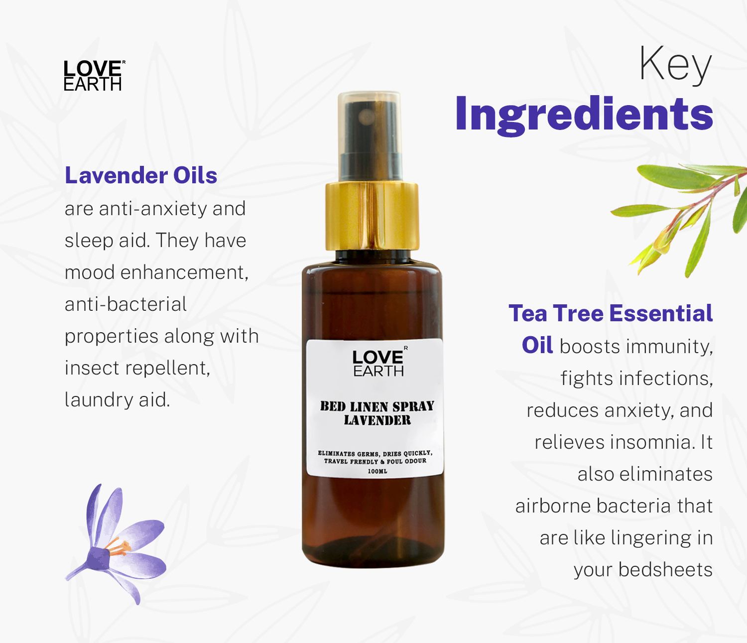 Bed Linen Spray – Lavender