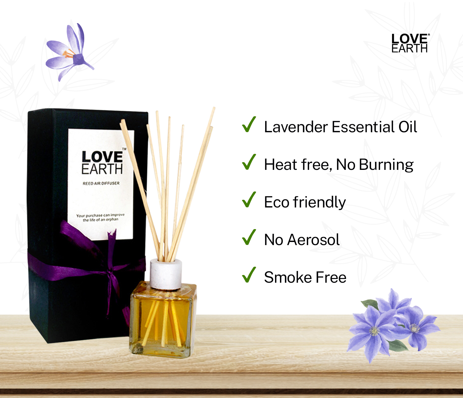 Reed Diffuser- Lavender