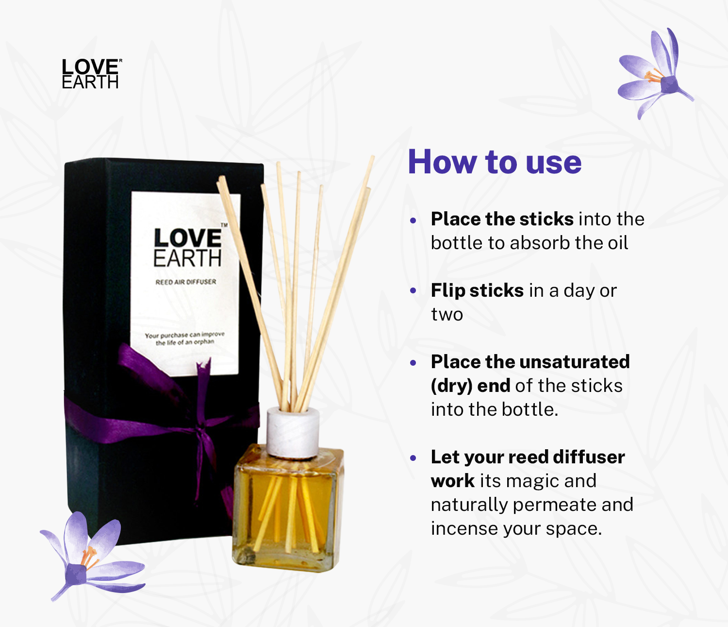 Reed Diffuser- Lavender