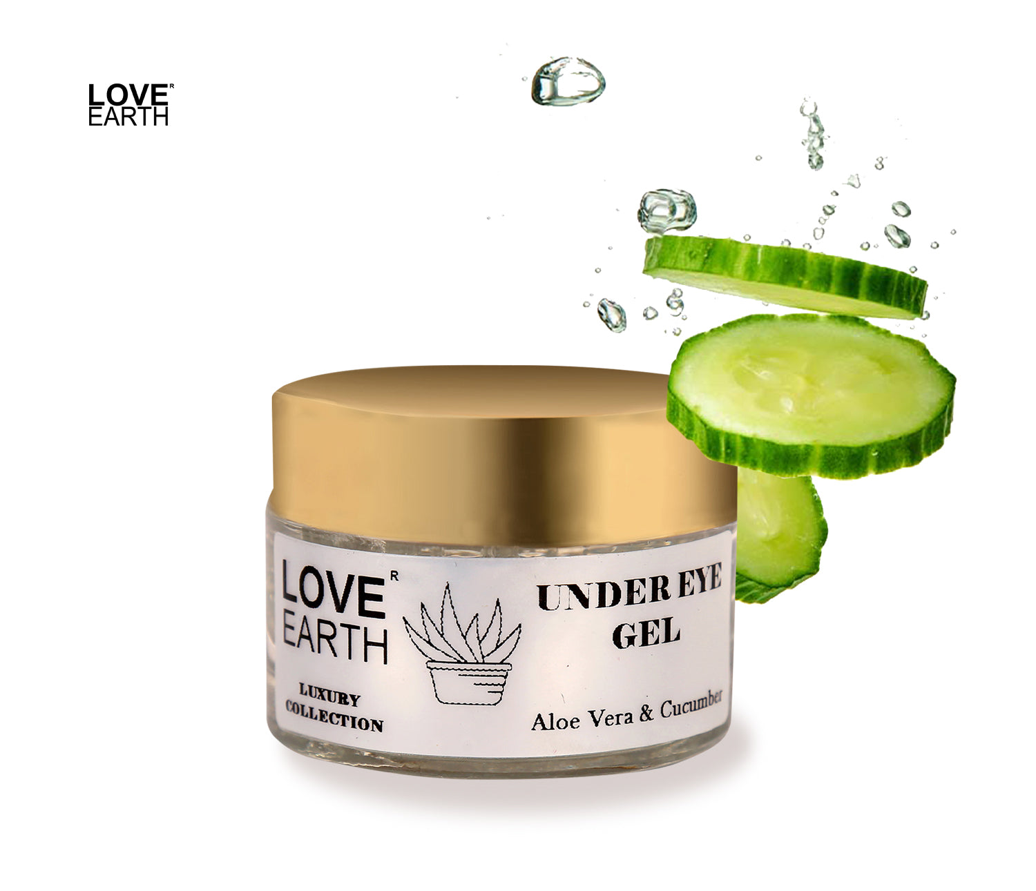 Under Eye Gel – Aloe Vera And Cucumber, 50 Grams