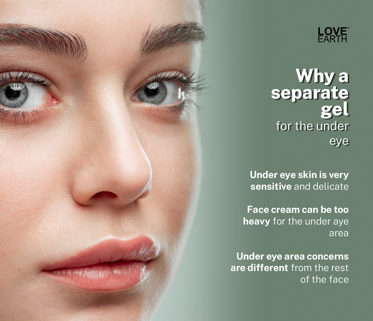 Under Eye Gel – Aloe Vera And Cucumber, 50 Grams