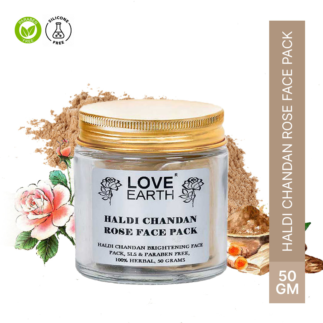 Haldi Chandan Rose Face Pack