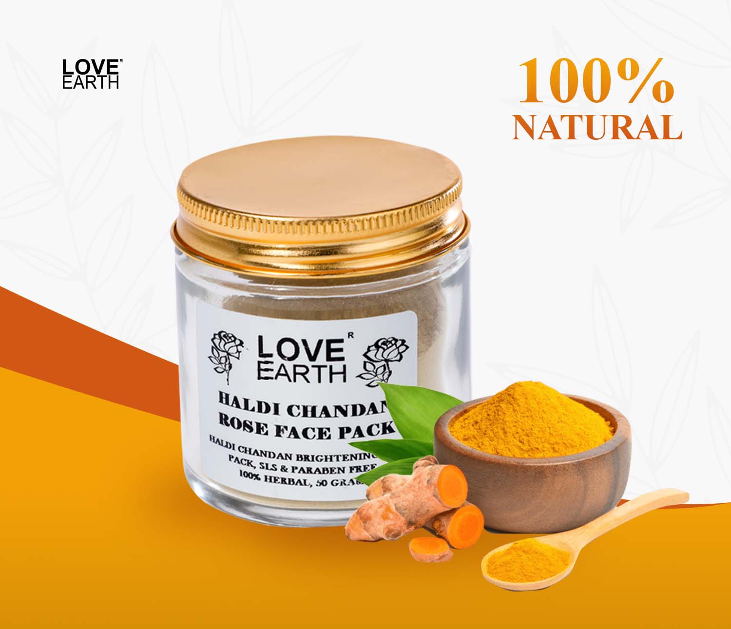 Haldi Chandan Rose Face Pack