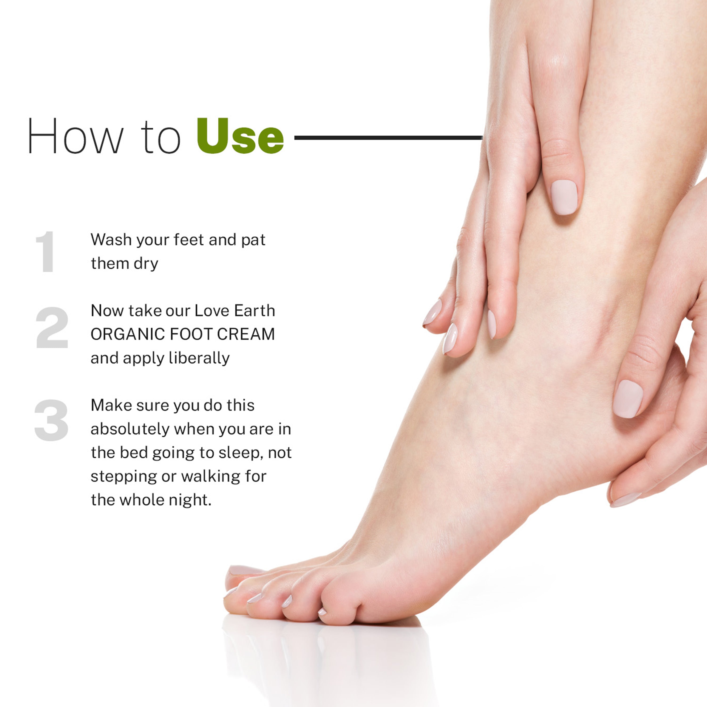 Organic Foot Cream