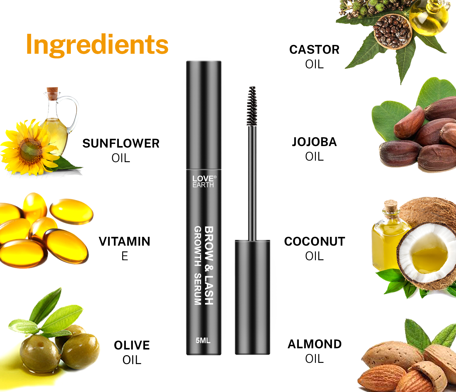 Eyebrow & Eyelash Growth Oil