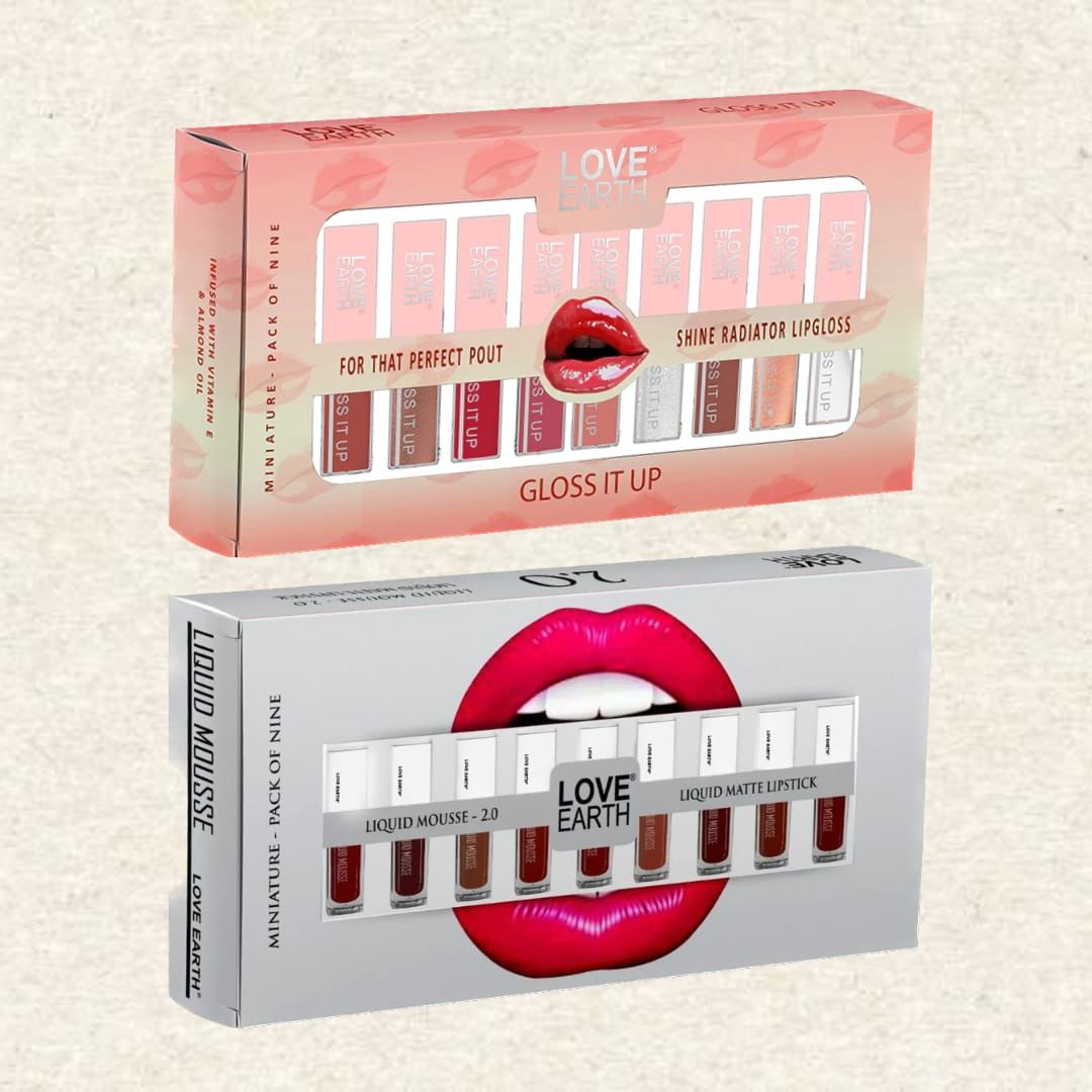 2.0 Liquid Mousse Lipstick & Lip Gloss Combo (36ml)