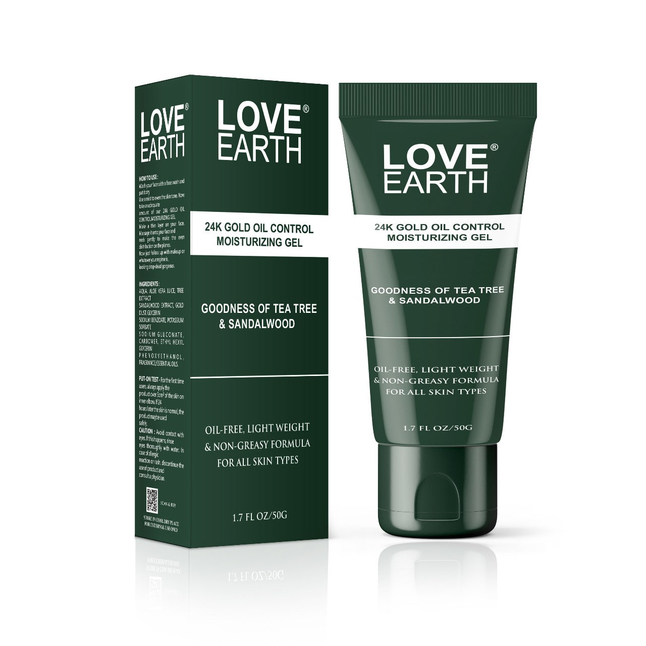 24K Gold Oil Control Moisturizing Gel – 50 Gms