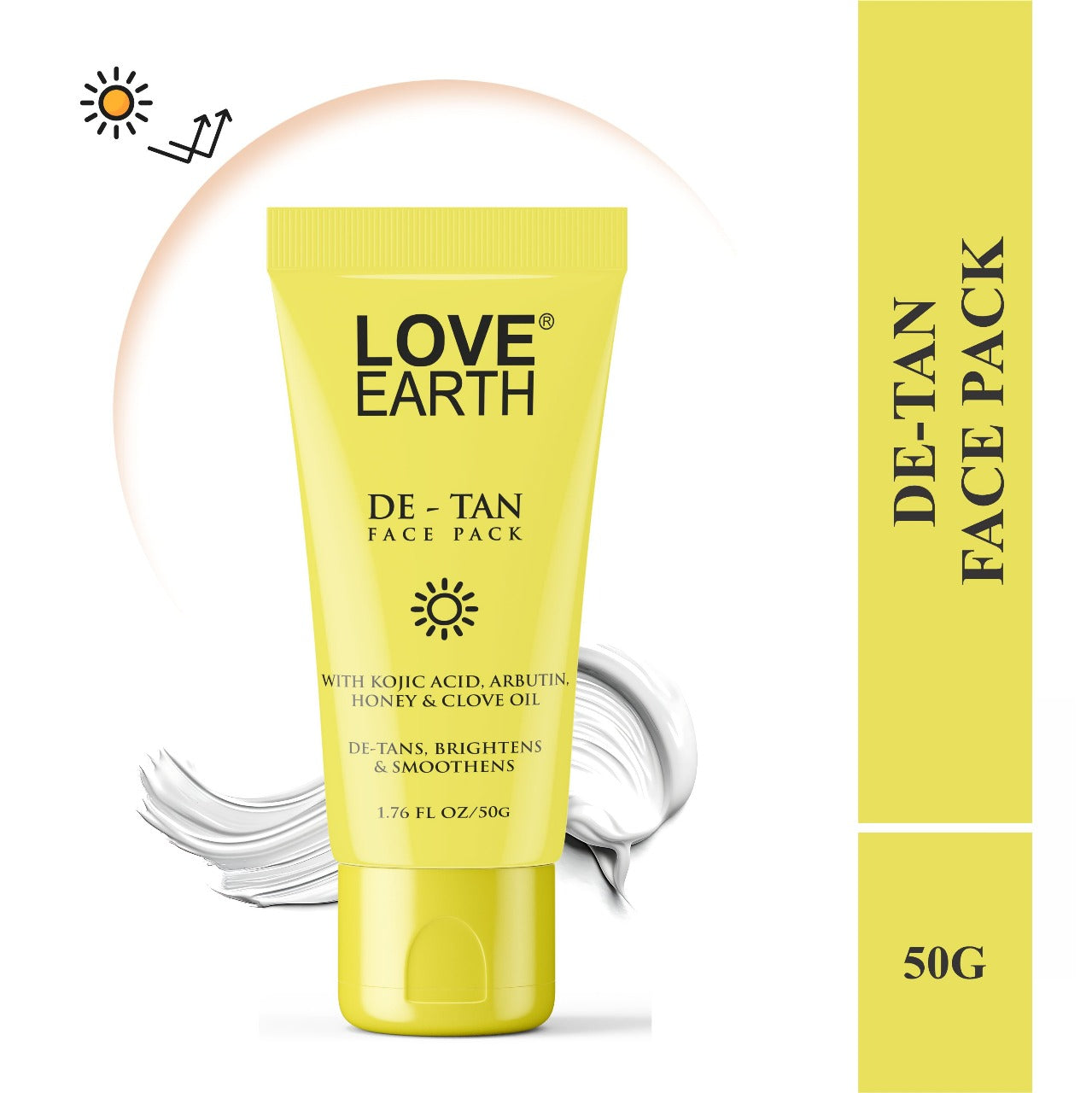DE-TAN FACE PACK-50g