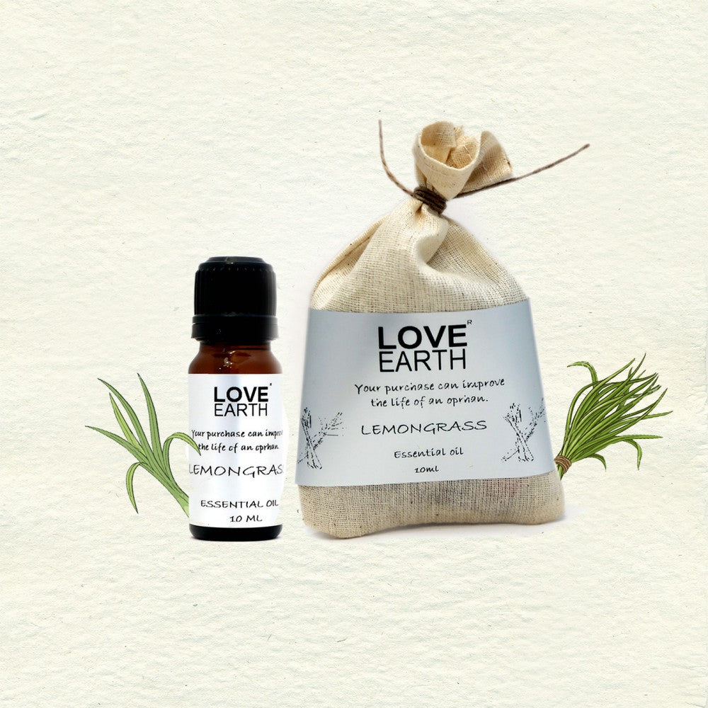 Love Earth - Lemongrass Essential Oil