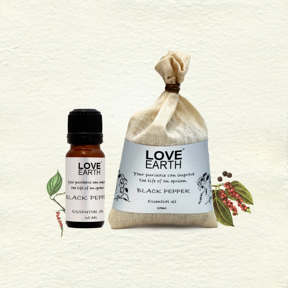 Love Earth Black Pepper Essential Oil