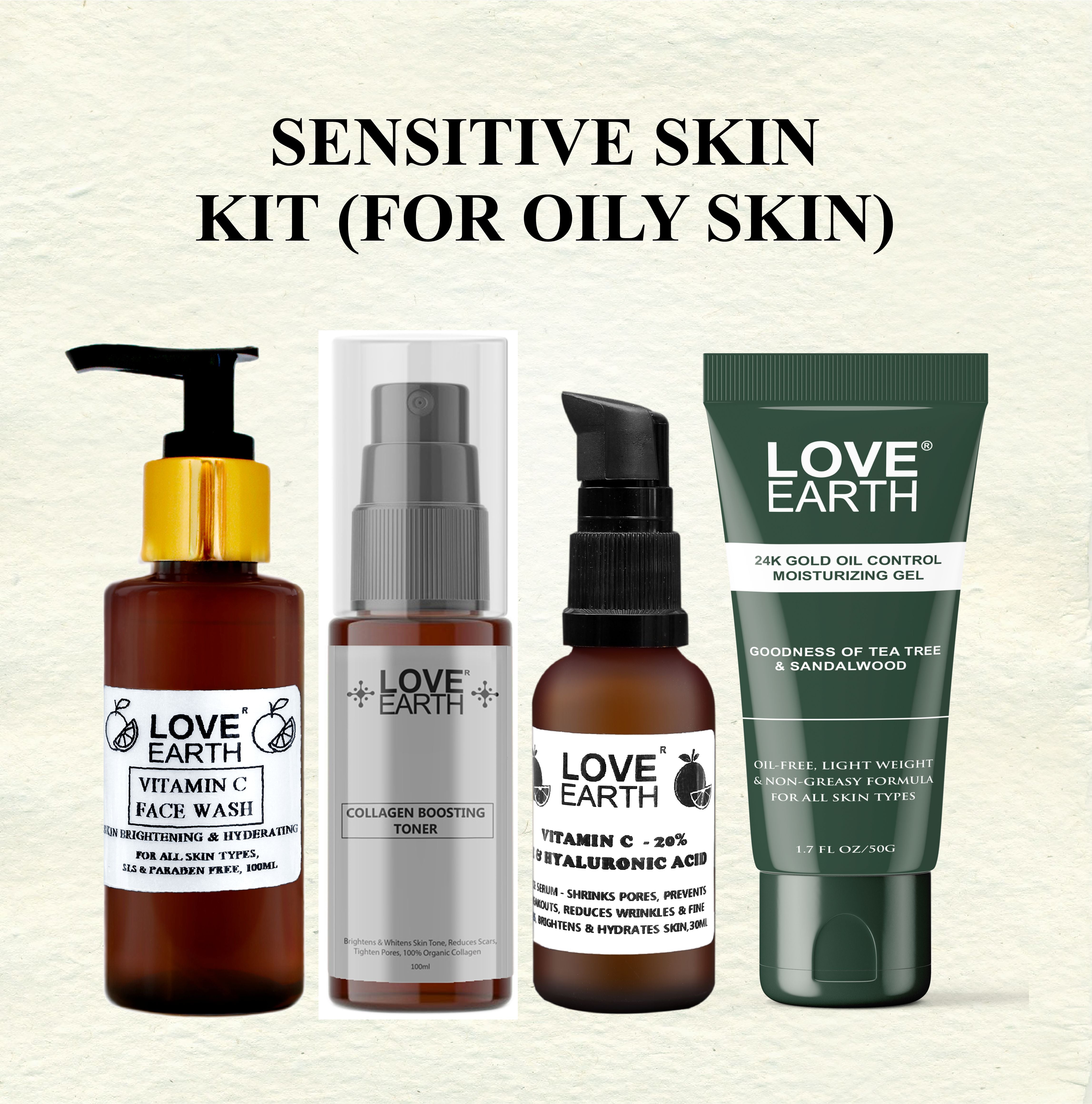 Sensitive SKIN (OILY) KIT