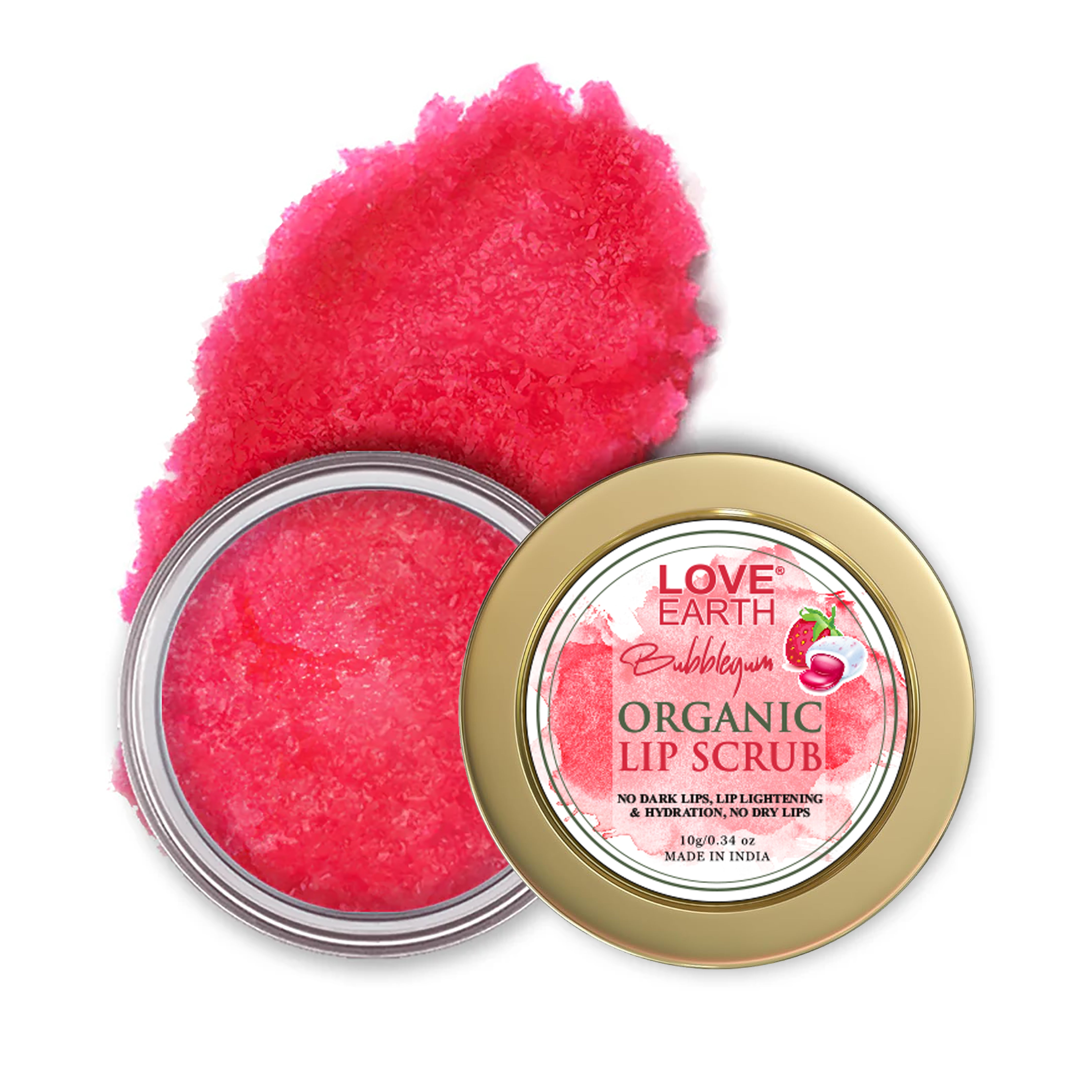 Organic Lip Scrub 10 Grams