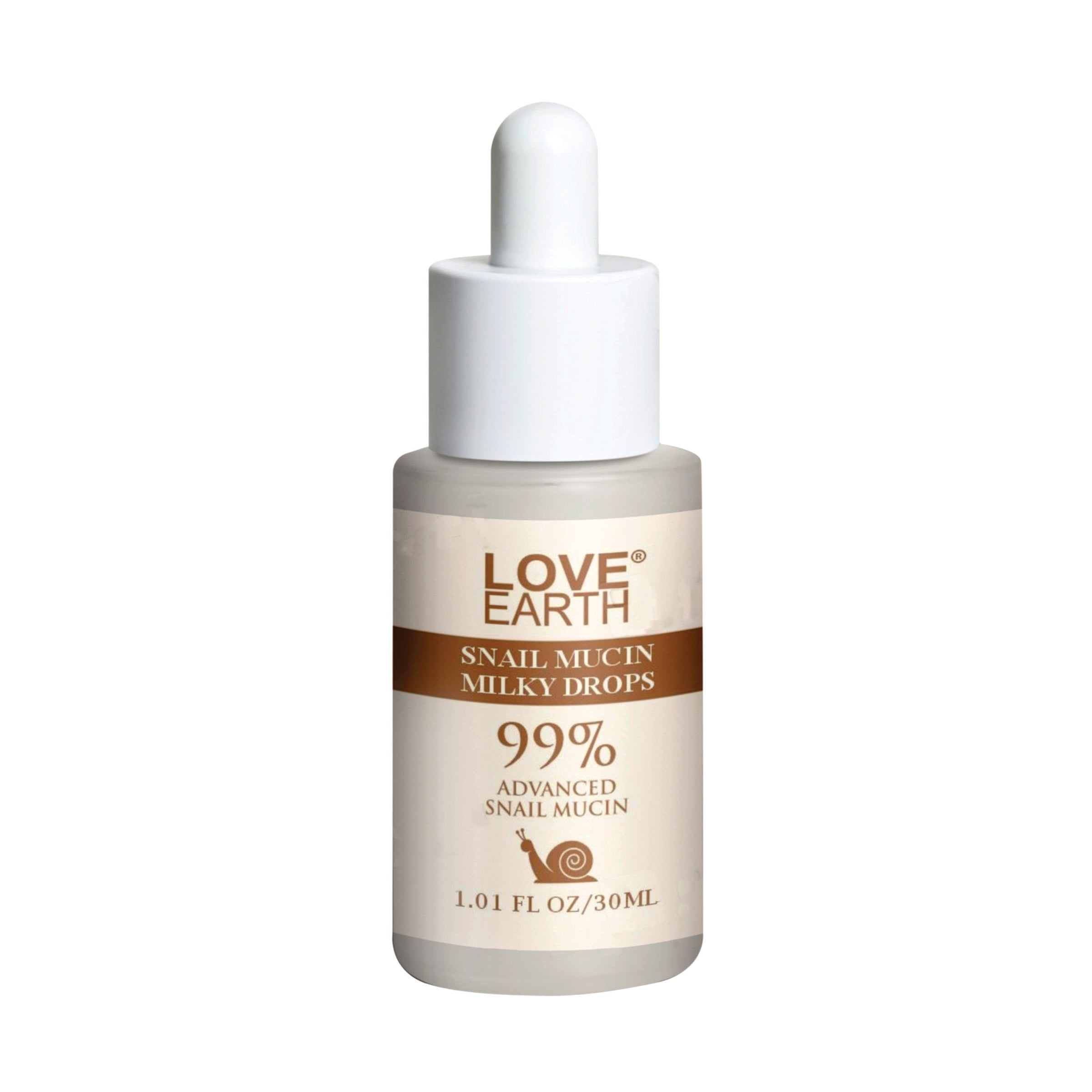 Love Earth - Snail Mucin Milky Drops Face Serum