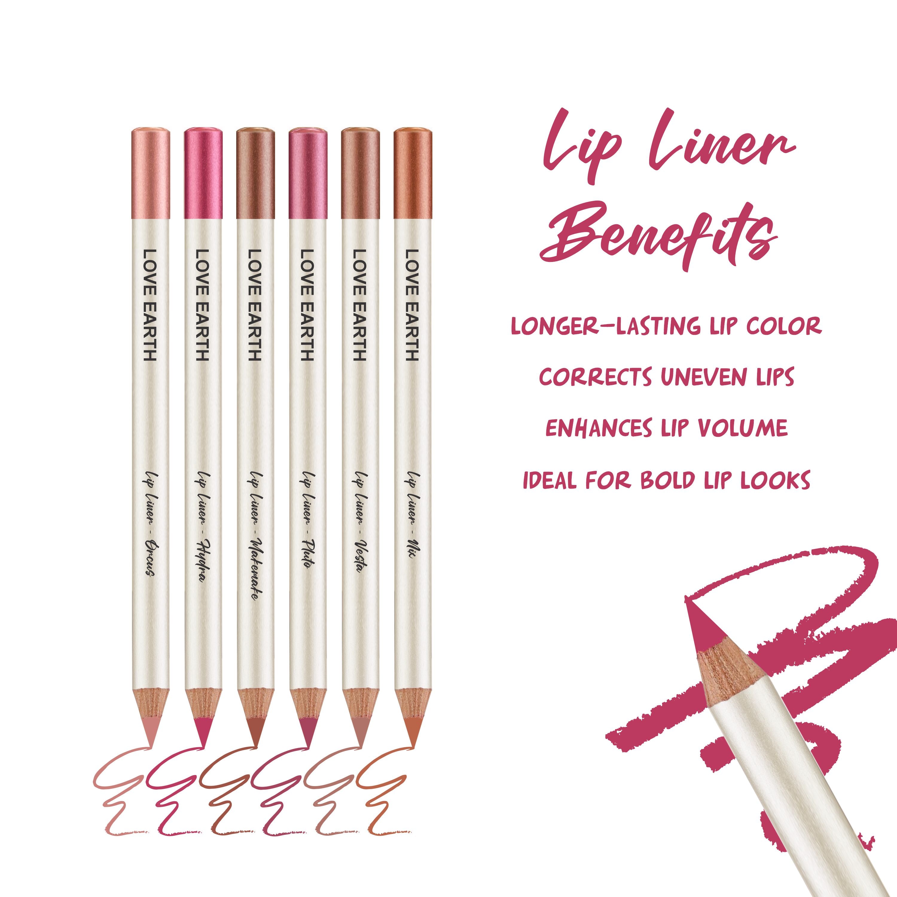 LIP LINER EVERYDAY NUDES -PACK OF 6