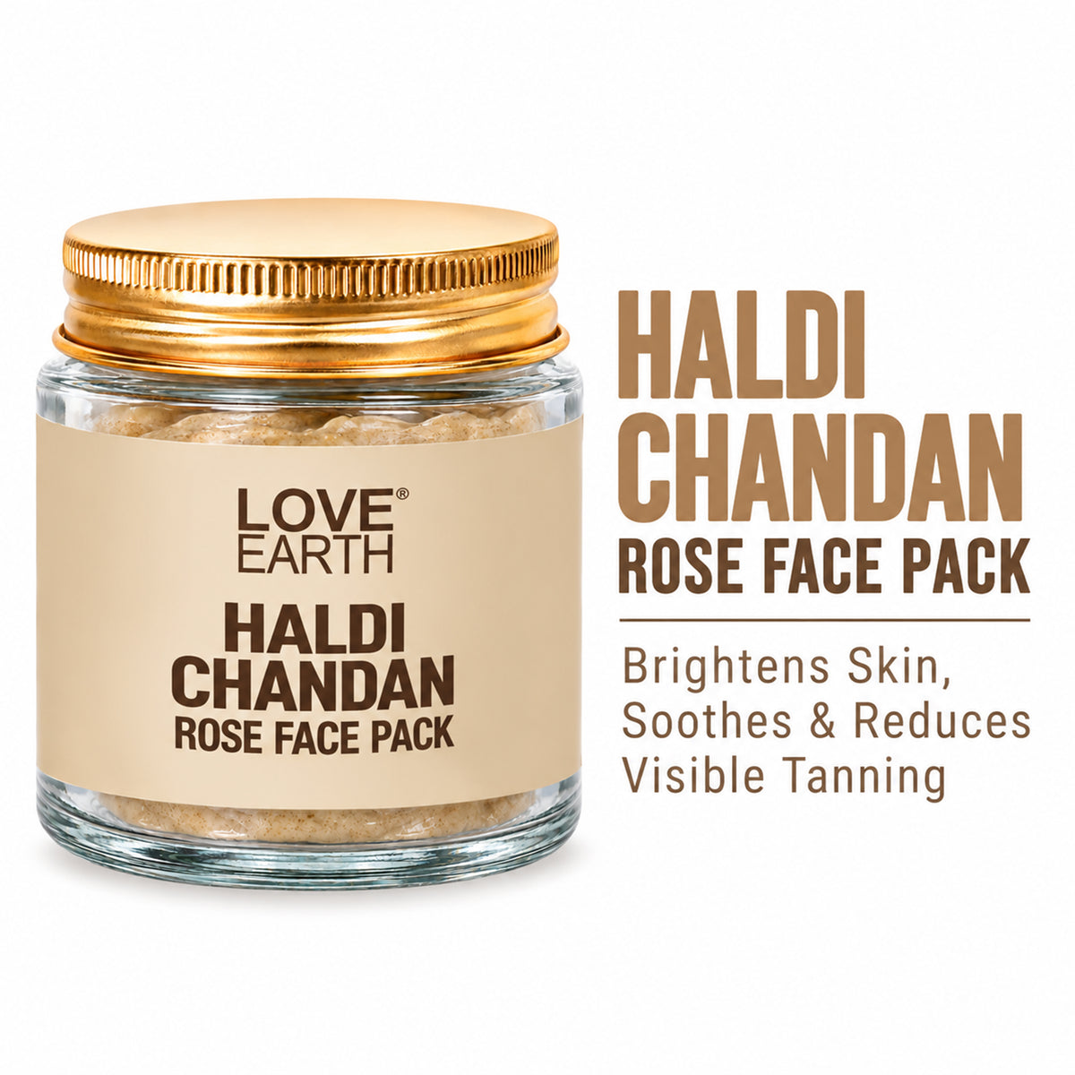 Haldi Chandan Rose Face Pack