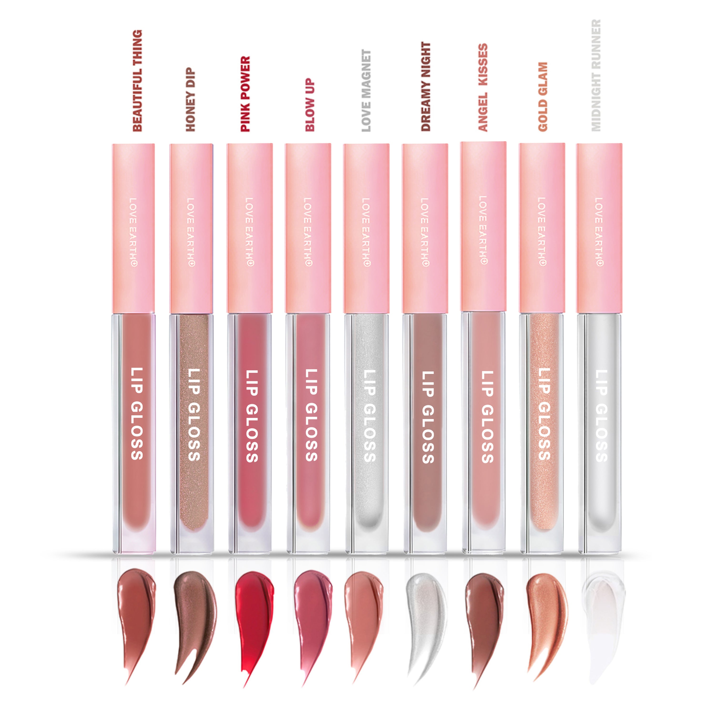 Lip Gloss Pack Of 9
