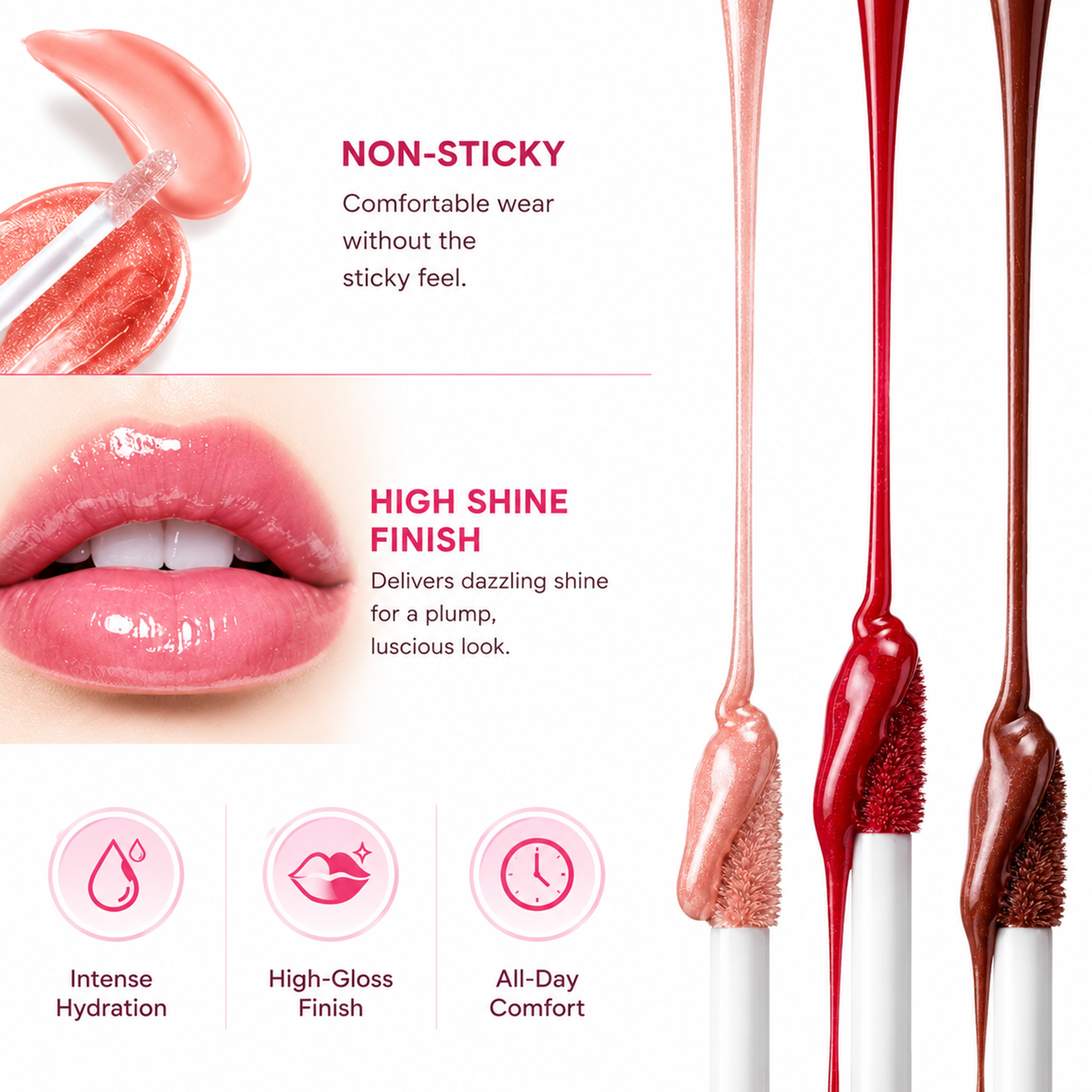 Lip Gloss Pack Of 9