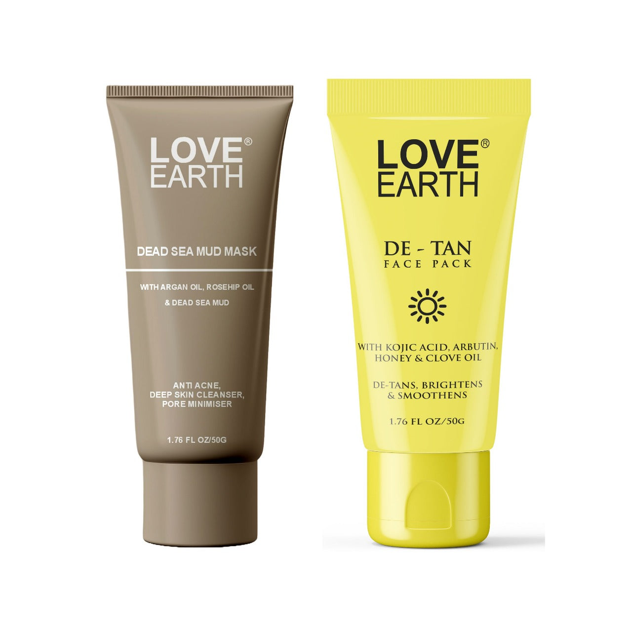 Dead Sea Mud Mask and De-Tan Face Pack
