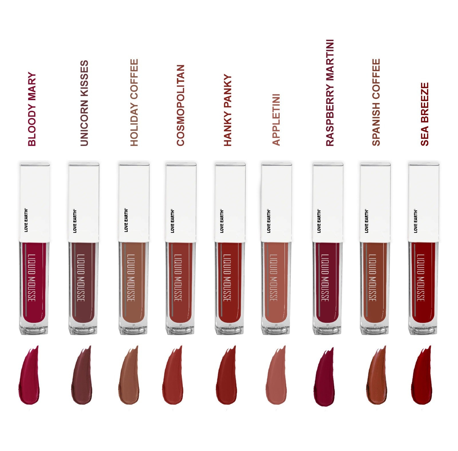 Liquid Lipstick Pack Of 9 2.0 - Minis