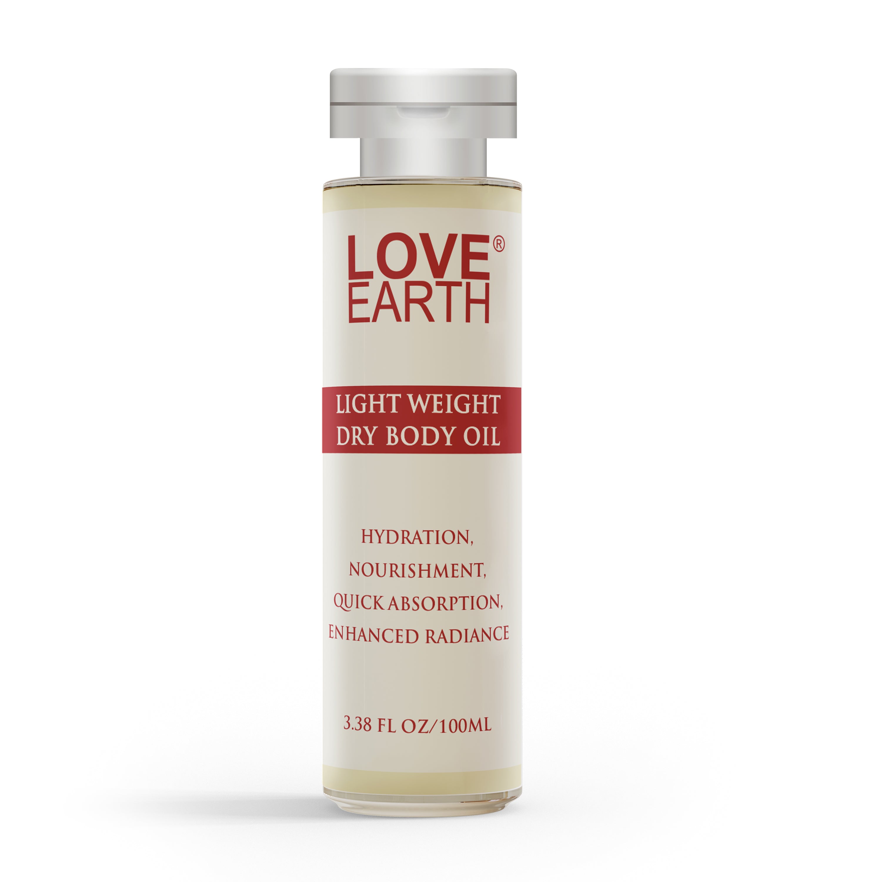 LOVE EARTH LIGHT WEIGHT DRY BODY OIL 100ml