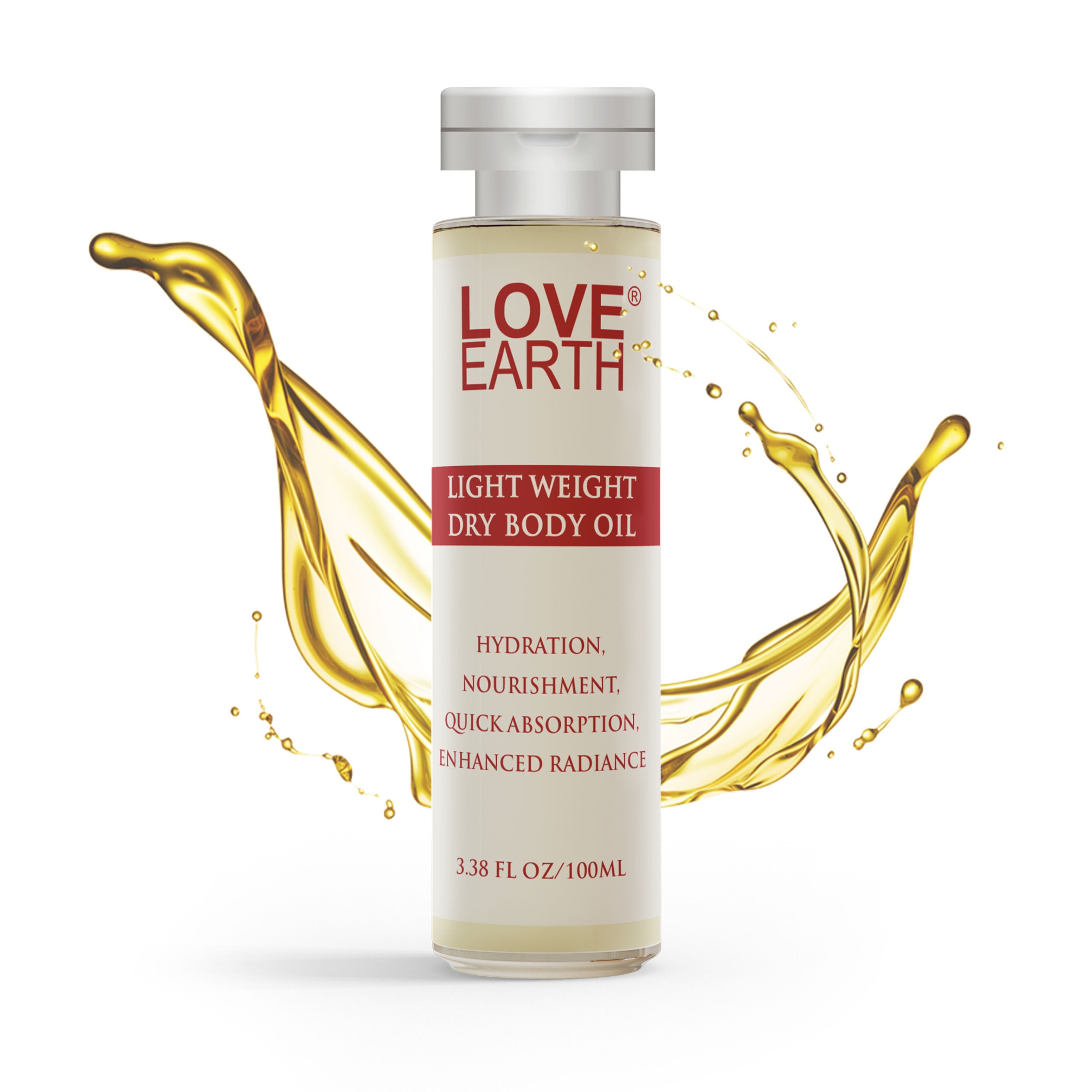 LOVE EARTH LIGHT WEIGHT DRY BODY OIL 100ml