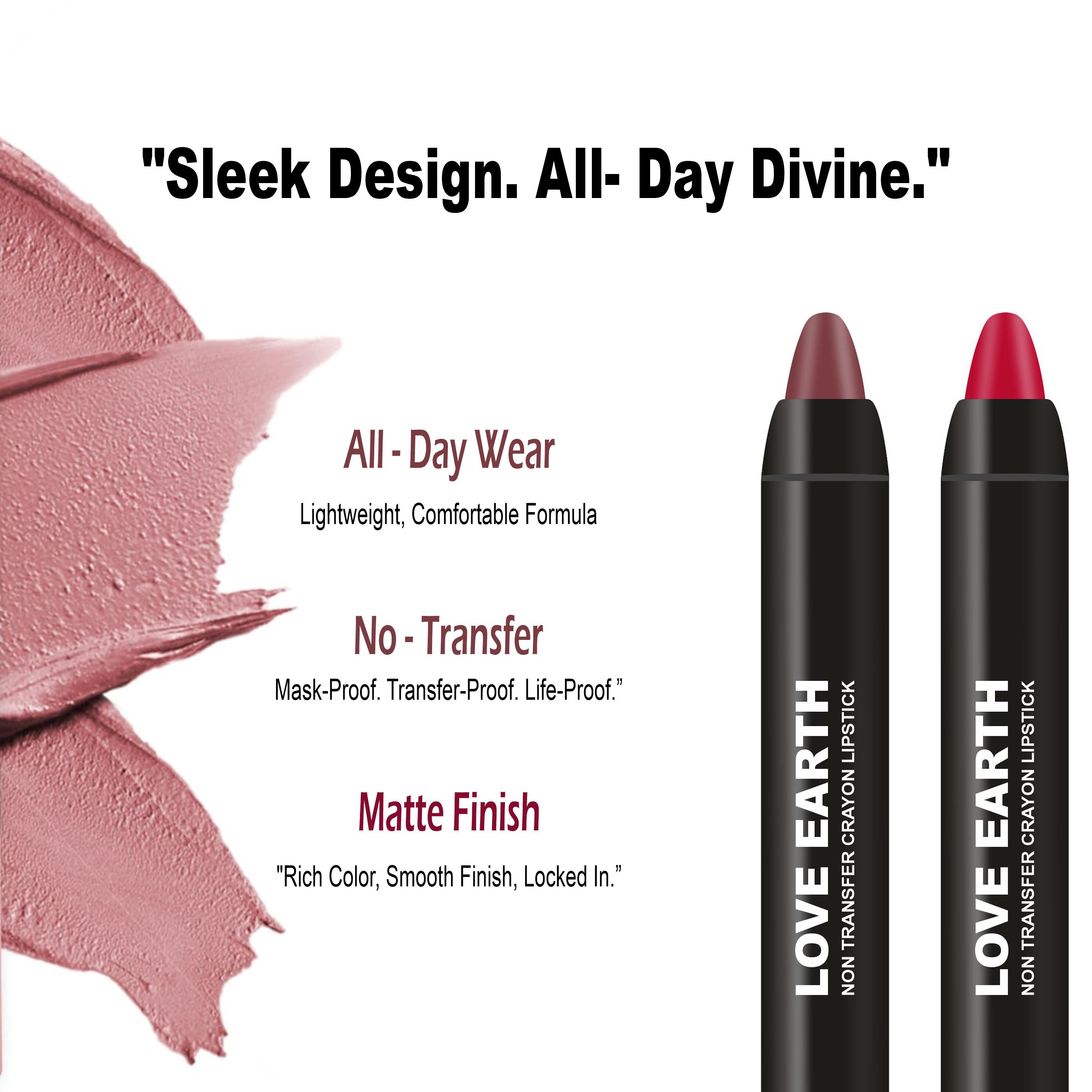 Lip Crayon Pack Of 2 Deeps