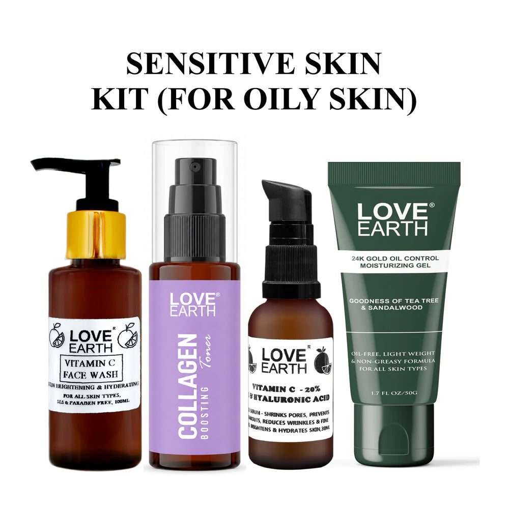 Sensitive SKIN (OILY) KIT