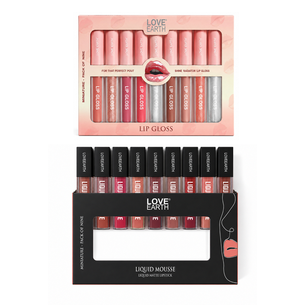 Liquid Lipstick & Lip Gloss Combo