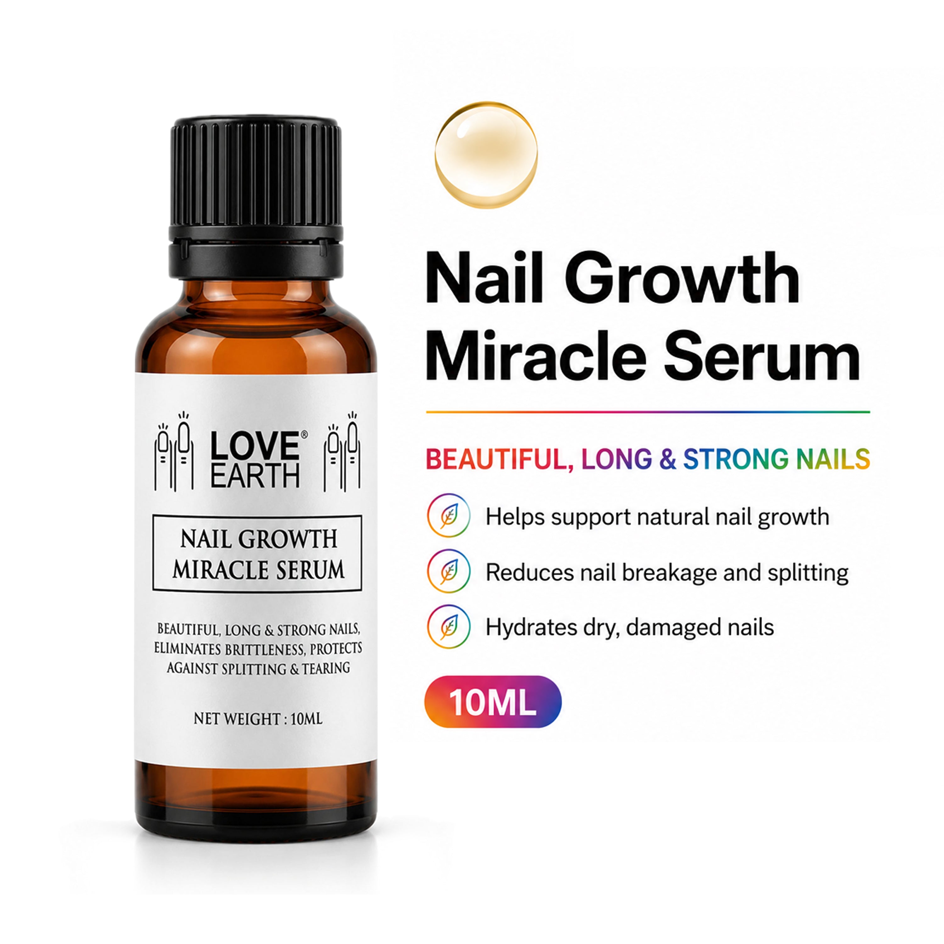 Nail Growth Miracle Serum – 10ml