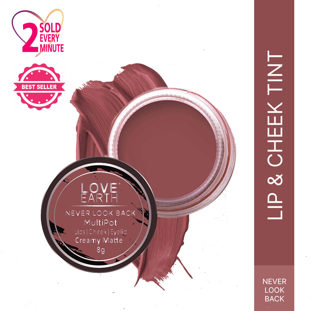 Never Look Back - Multipot - Lip And Cheek Tint